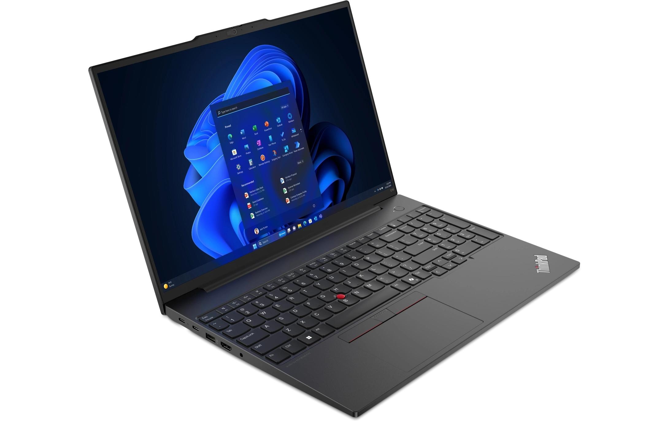 Lenovo Business-Notebook »ThinkPad E16 Gen. 2 (AMD)«, 40,48 cm, / 16 Zoll, AMD, Ryzen 7, Radeon