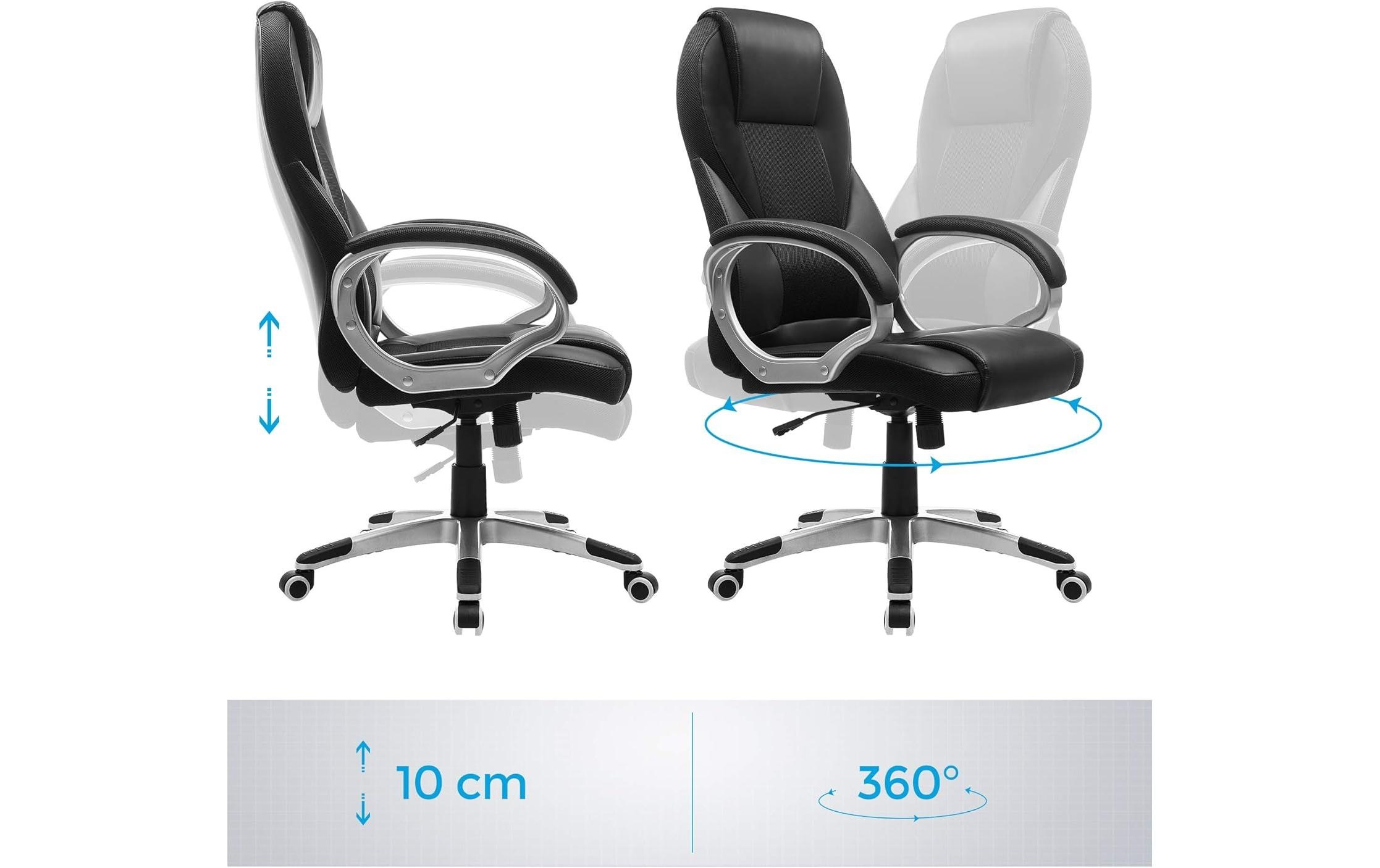 SONGMICS Bürostuhl »mit Rollen« ()