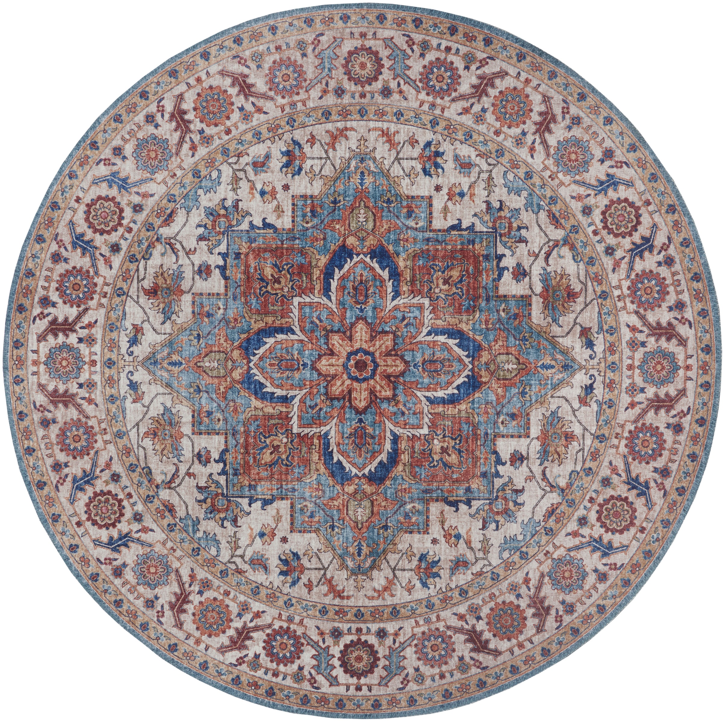HANSE Home Tapis »Anthea« Rond 5 mm Höhe Orientalisch, Orient, Vintage, Wohnzimmer, Schlafzimmer, Esszimmer