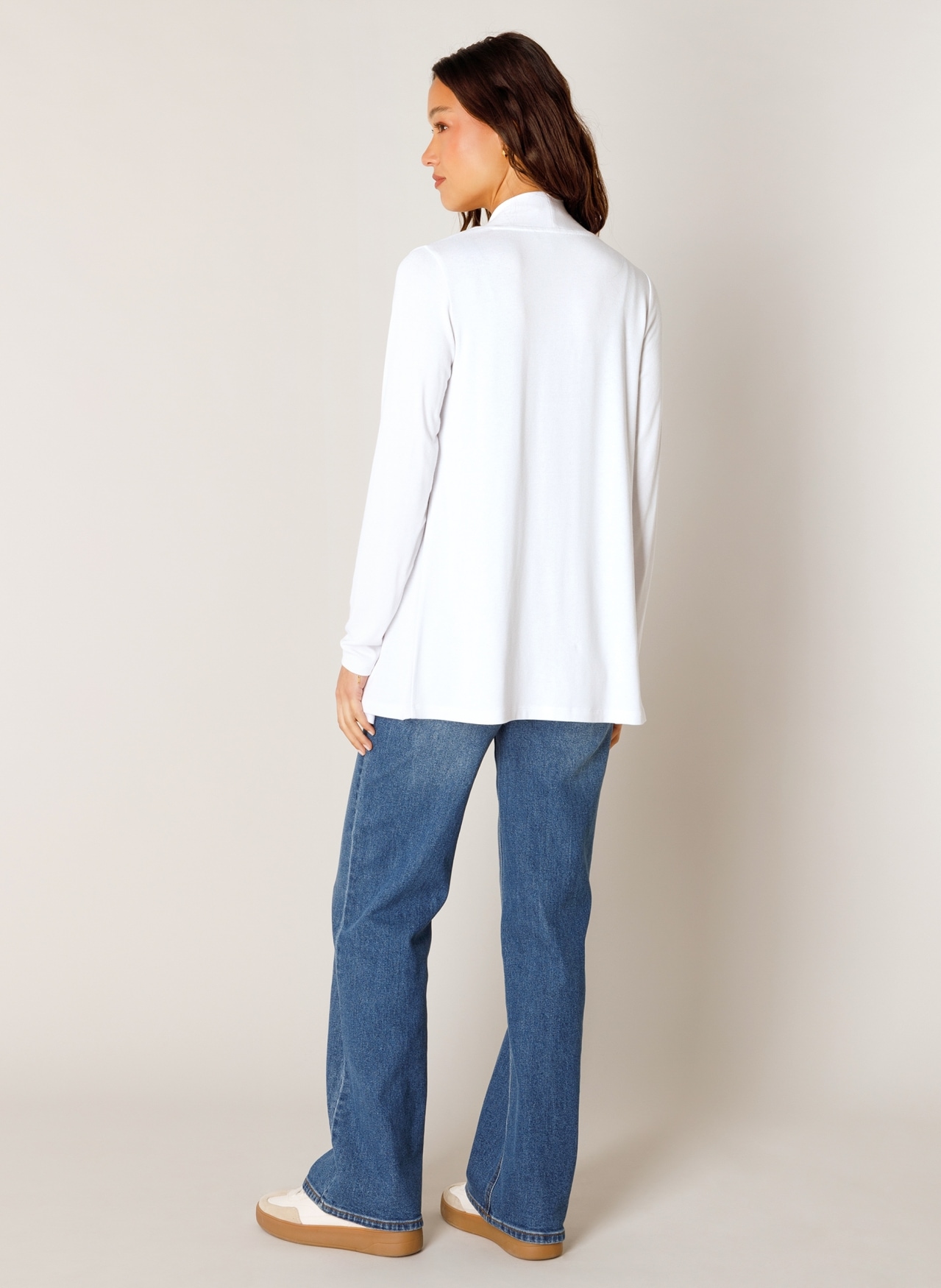 Base Level Strickjacke »Yayla« In elastischem Feinstrick