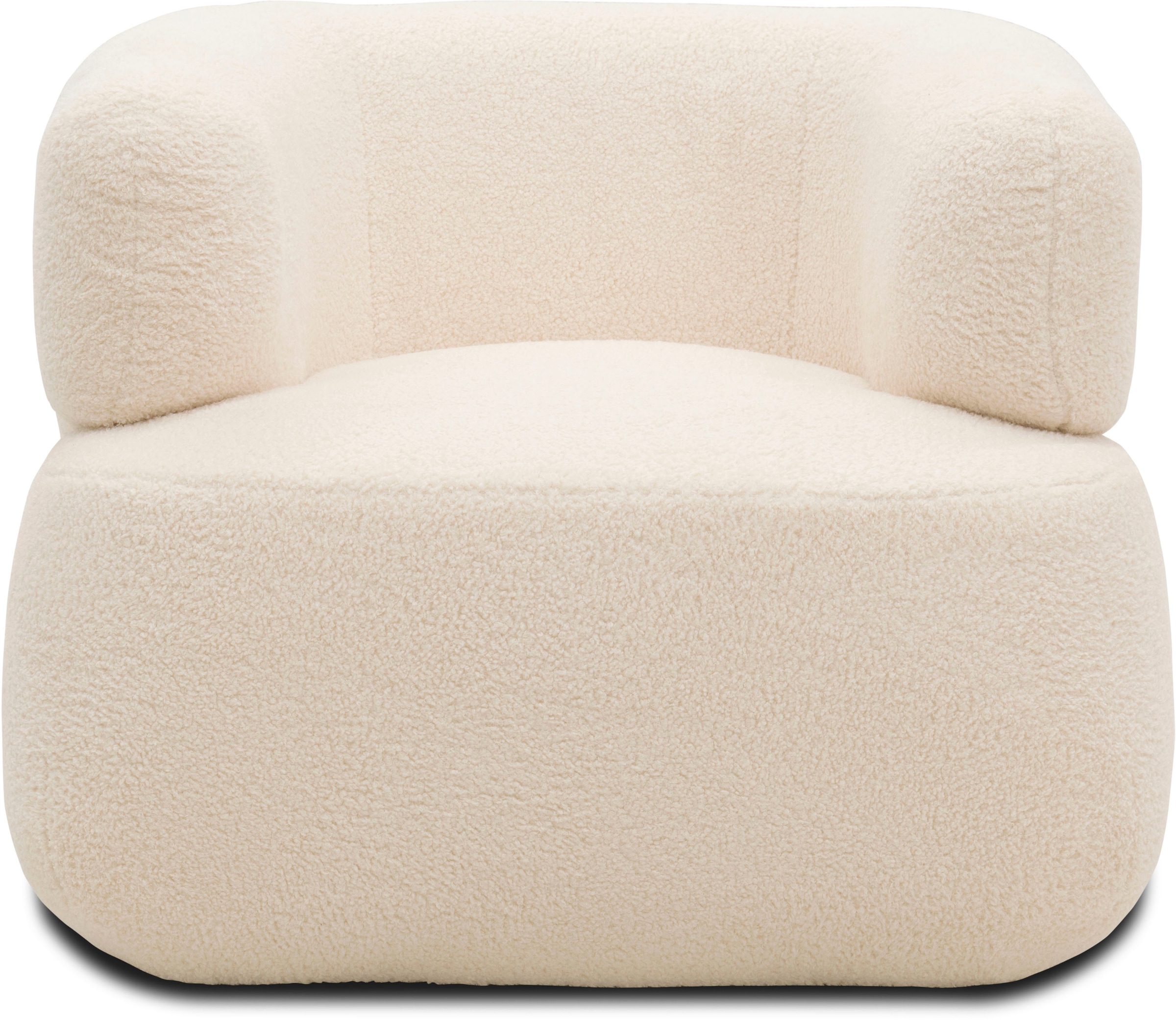 DOMO collection Sessel »800012 Designsessel, komfortabel und elegant, organische Formensprache«, formschöner Polstersessel zum Relaxen und Entspannen