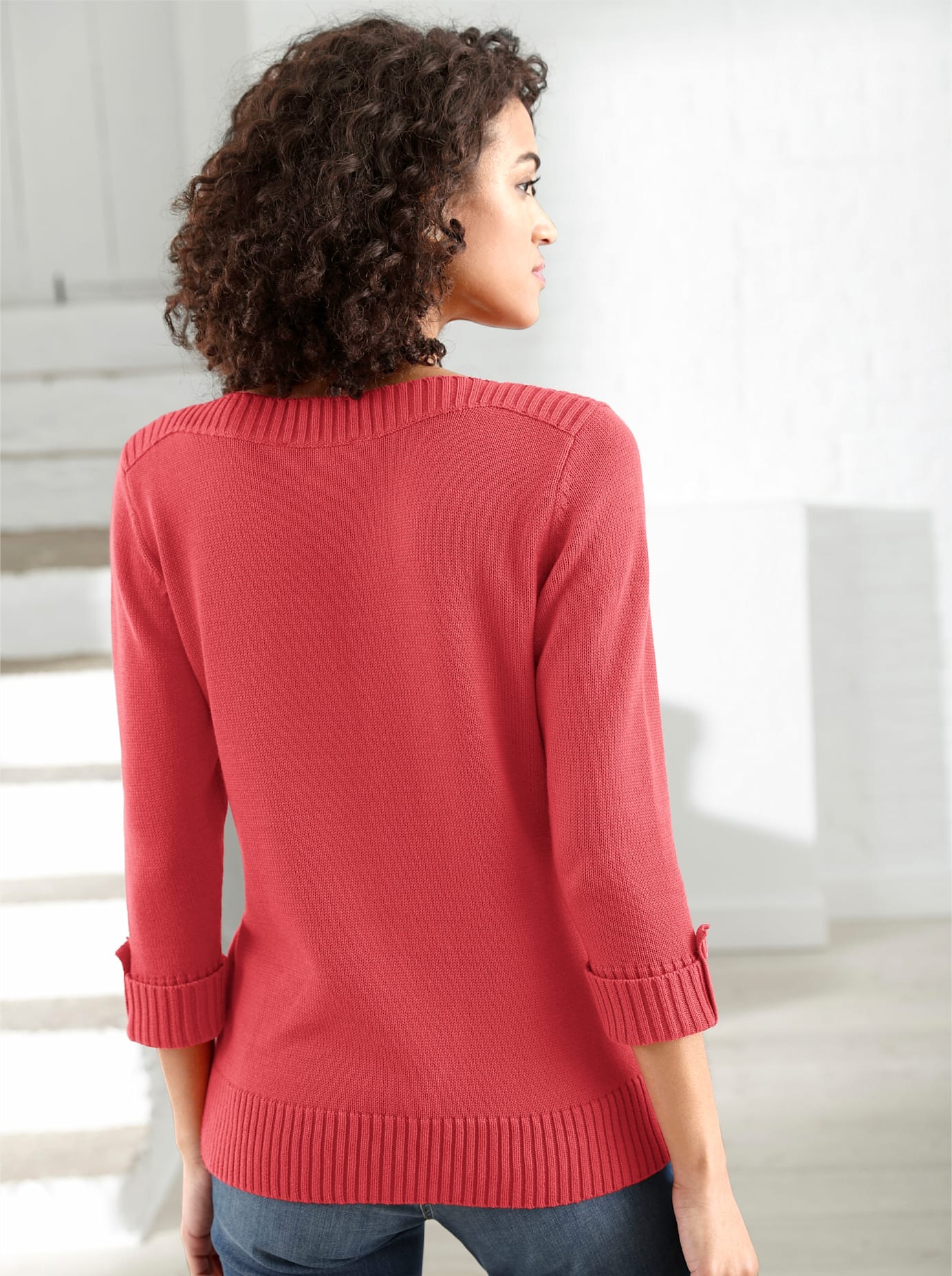 Casual Looks 3/4 Arm-Pullover »Pullover«
