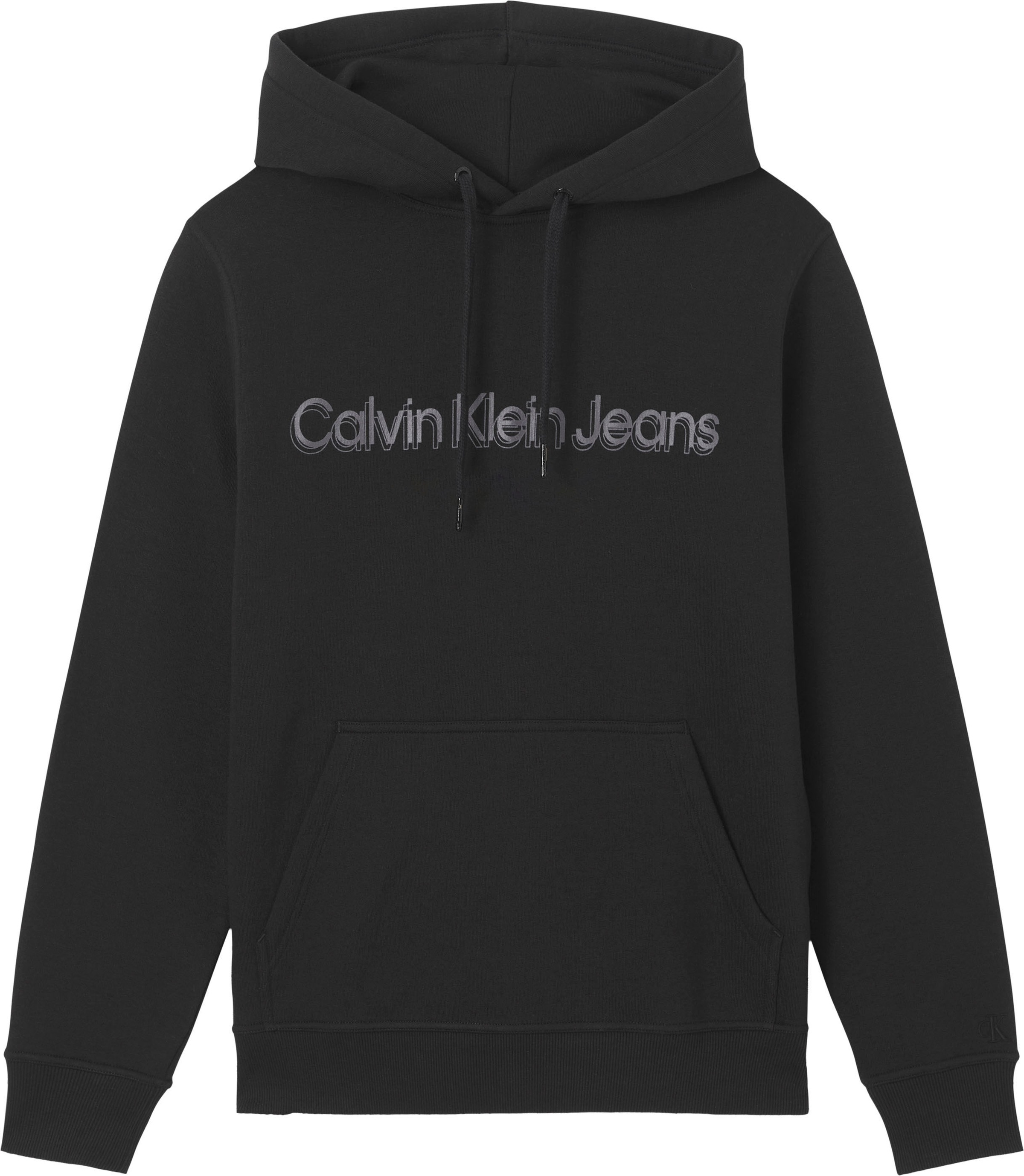 Image of Calvin Klein Jeans Kapuzensweatshirt »MONOCHROME INSTITUTIONAL HOODIE,« bei Ackermann Versand Schweiz