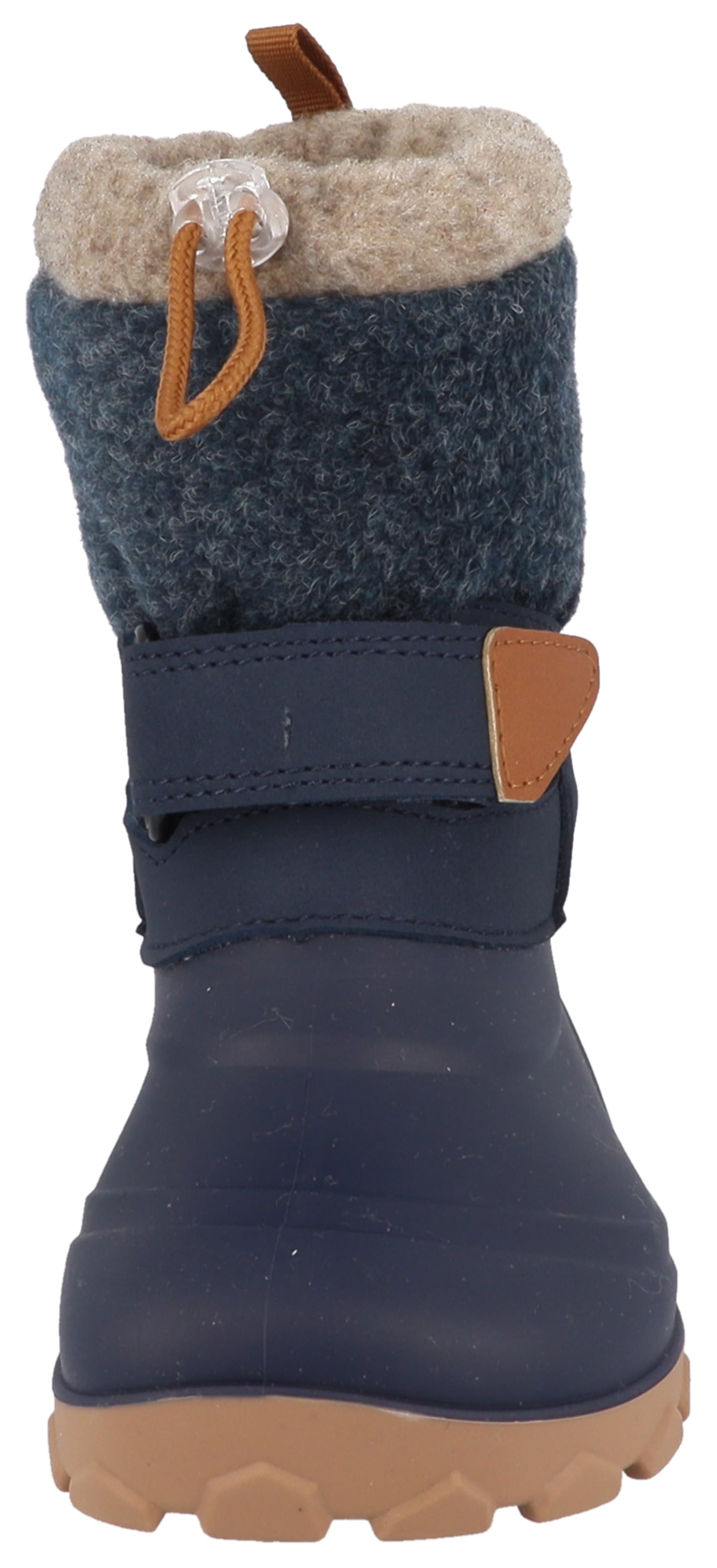 Lurchi Barfussschuh »Jan 1 Barefoot«  Winterboots, mit Kontrastbesatz, Grössenschablone zum Download