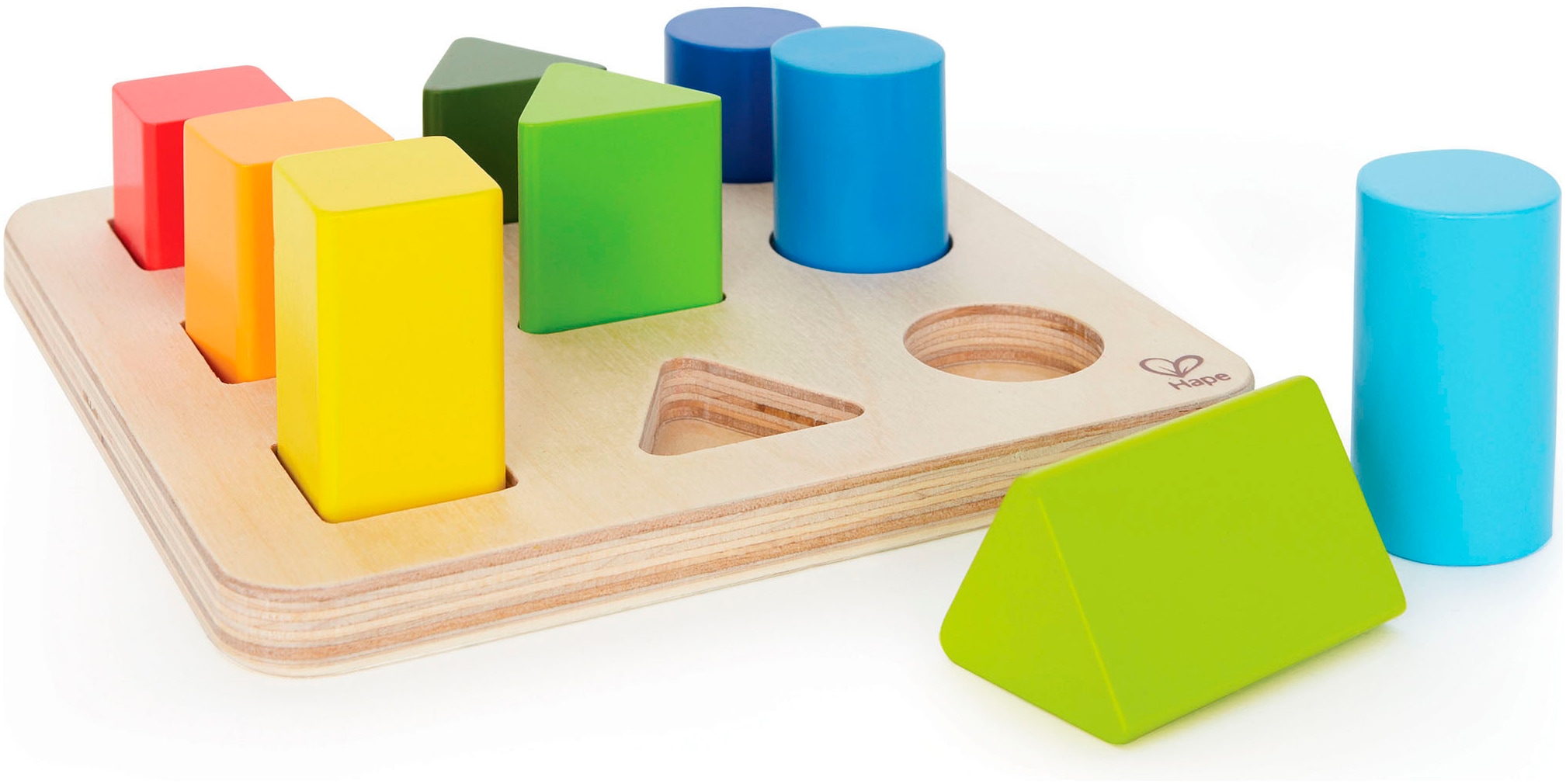 Hape Jouets à enficher »Farben- und Formensortierer«