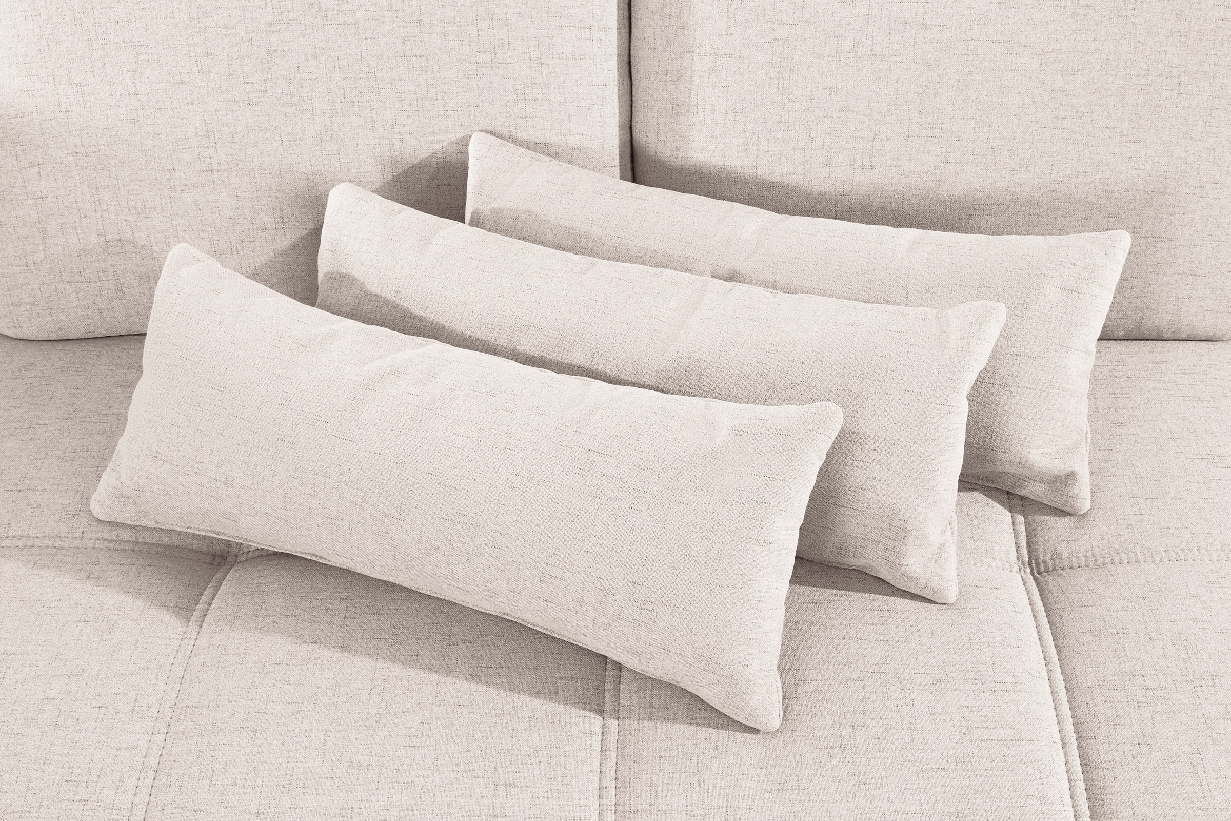 Places of Style Wohnlandschaft »Costello U-Form, mit Sitztiefenverstellung, Armteilverstellung und«, 3 Nierenkissen, optional Bettfunktion und Bettkasten