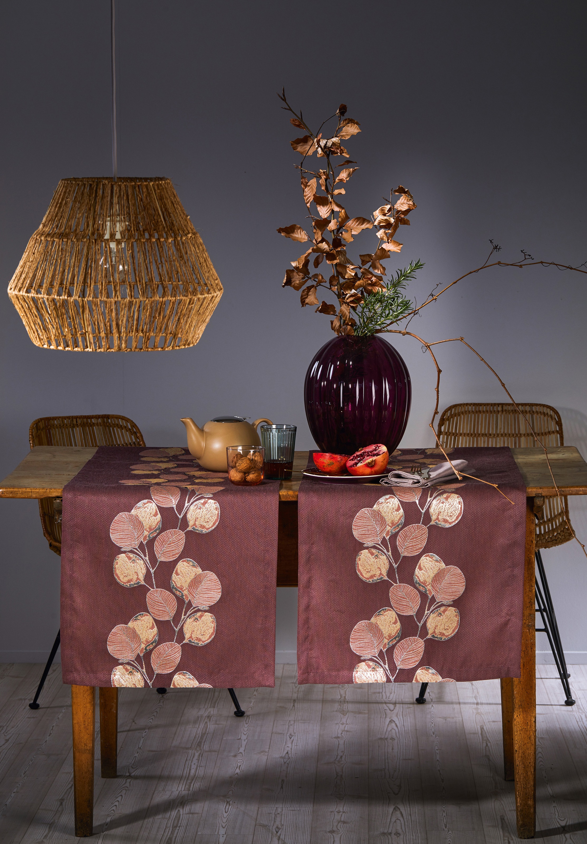APELT Tischläufer "2717 LOFT STYLE, Jacquard"