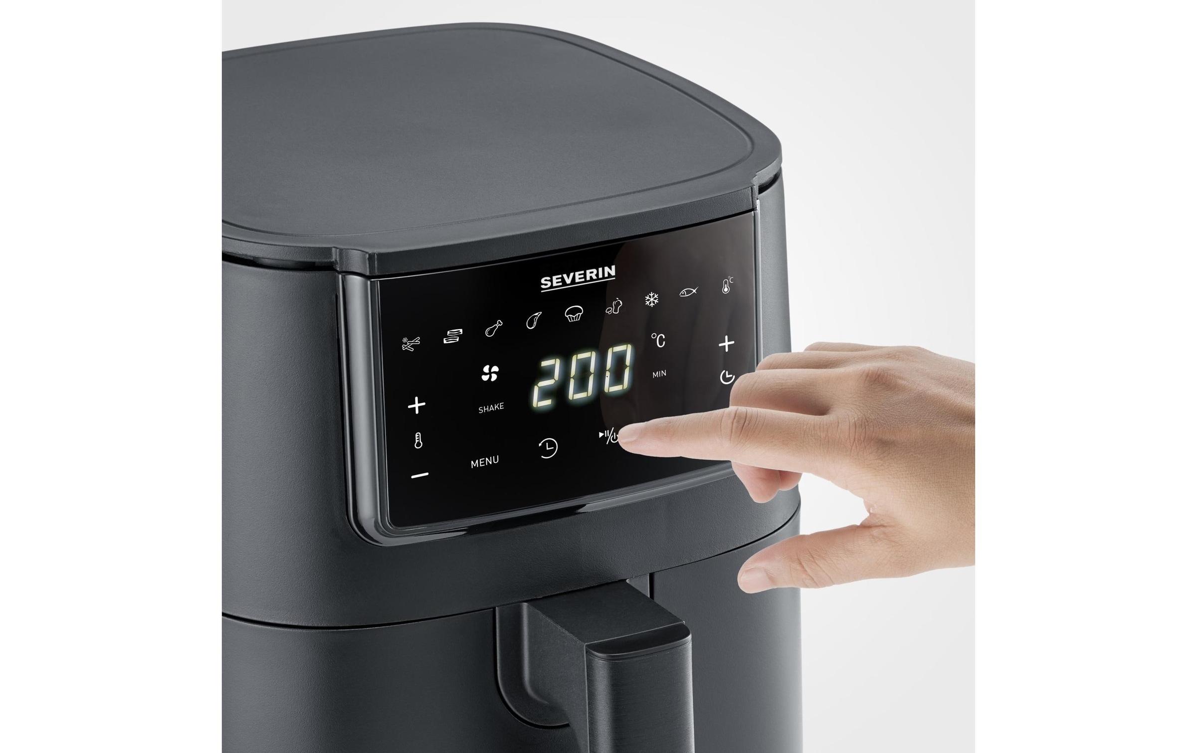 Severin Heissluftfritteuse »Black Line Single FR 2461 4 l« 1300 W