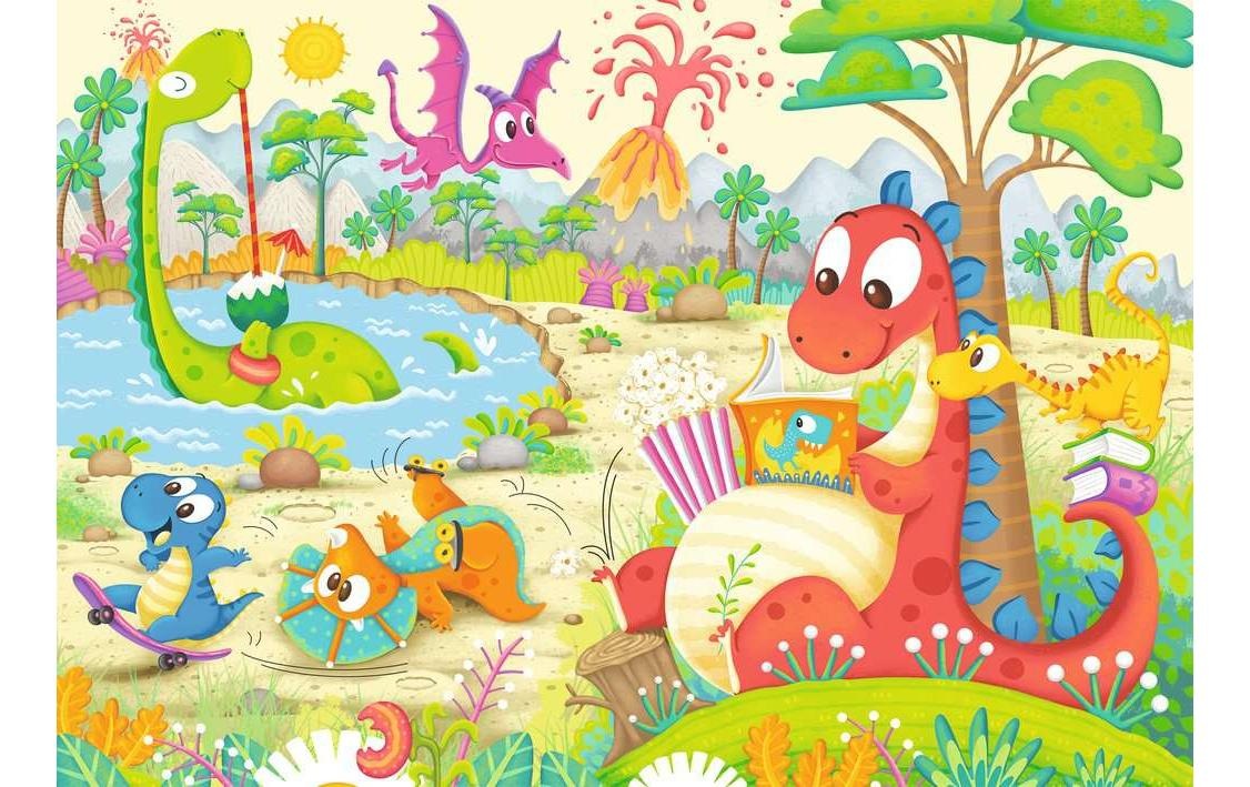 Ravensburger Puzzle »Puzzle Lieblingsdinos«, (12 tlg.)