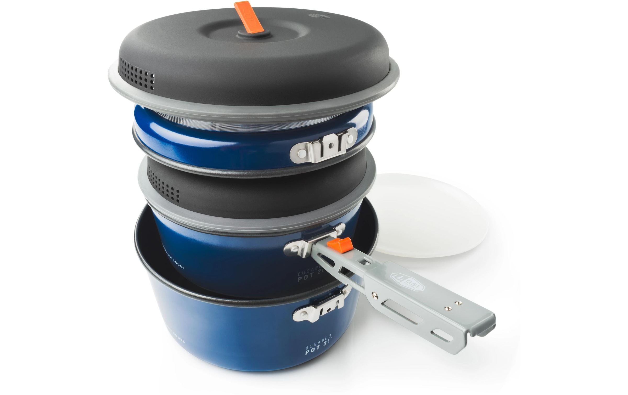 Image of GSI OUTDOORS Kochtopf "Camper Medium" Aluminium