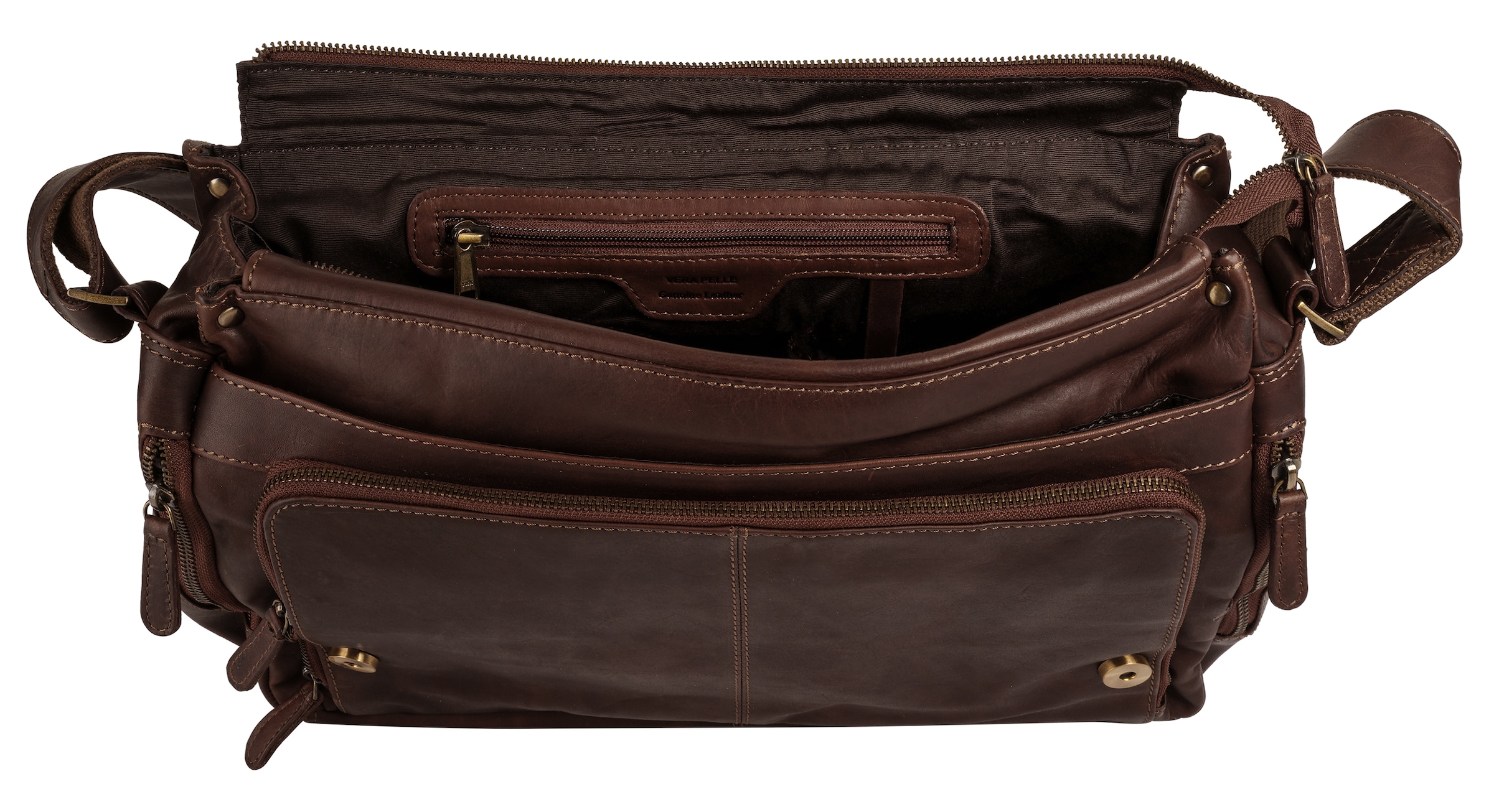 Piké Messenger Bag echt Leder