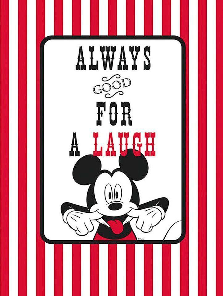 Image of Komar Poster »Mickey Mouse Laugh«, Disney, Höhe: 70cm bei Ackermann Versand Schweiz