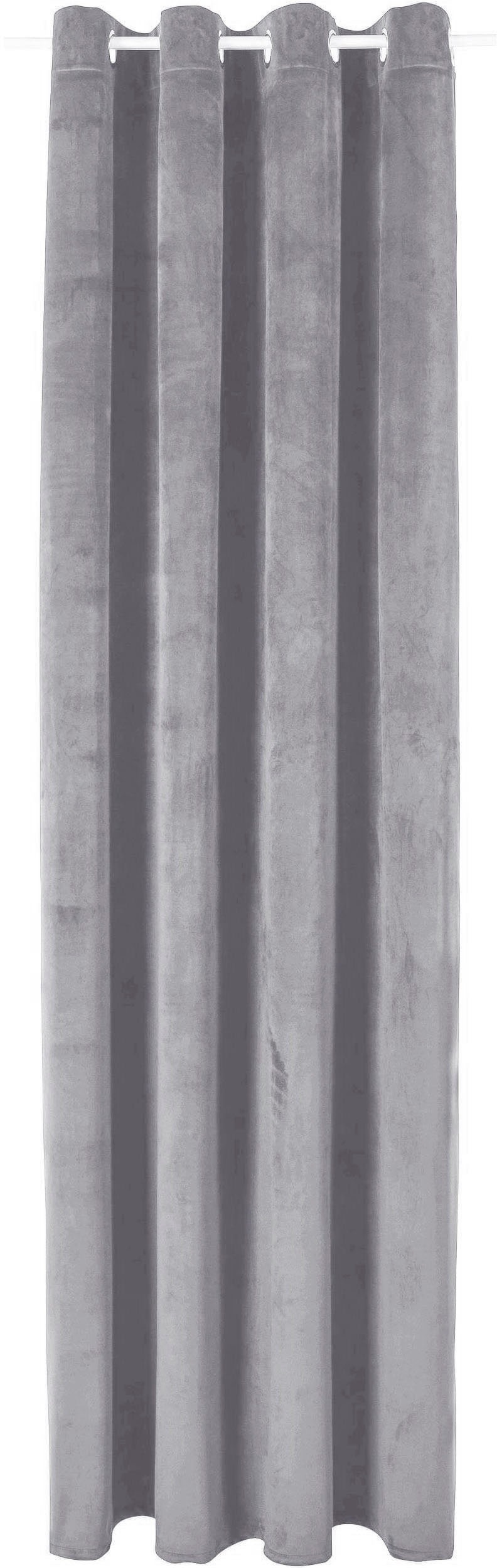 LeGer Home by Lena Gercke Gardine "LADINA, 1 Stück, Ösen, blickdicht" Ösen 1 Stk. tlg. blickdichter Vorhang, Samt Vorhang - Premium