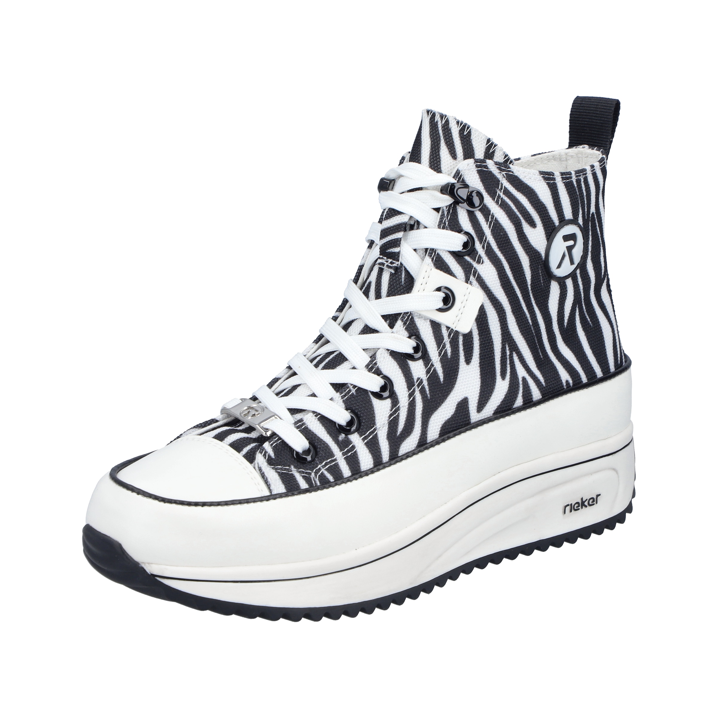 Rieker Baskets à plateforme  sneaker montante, boots à lacets forme confortable