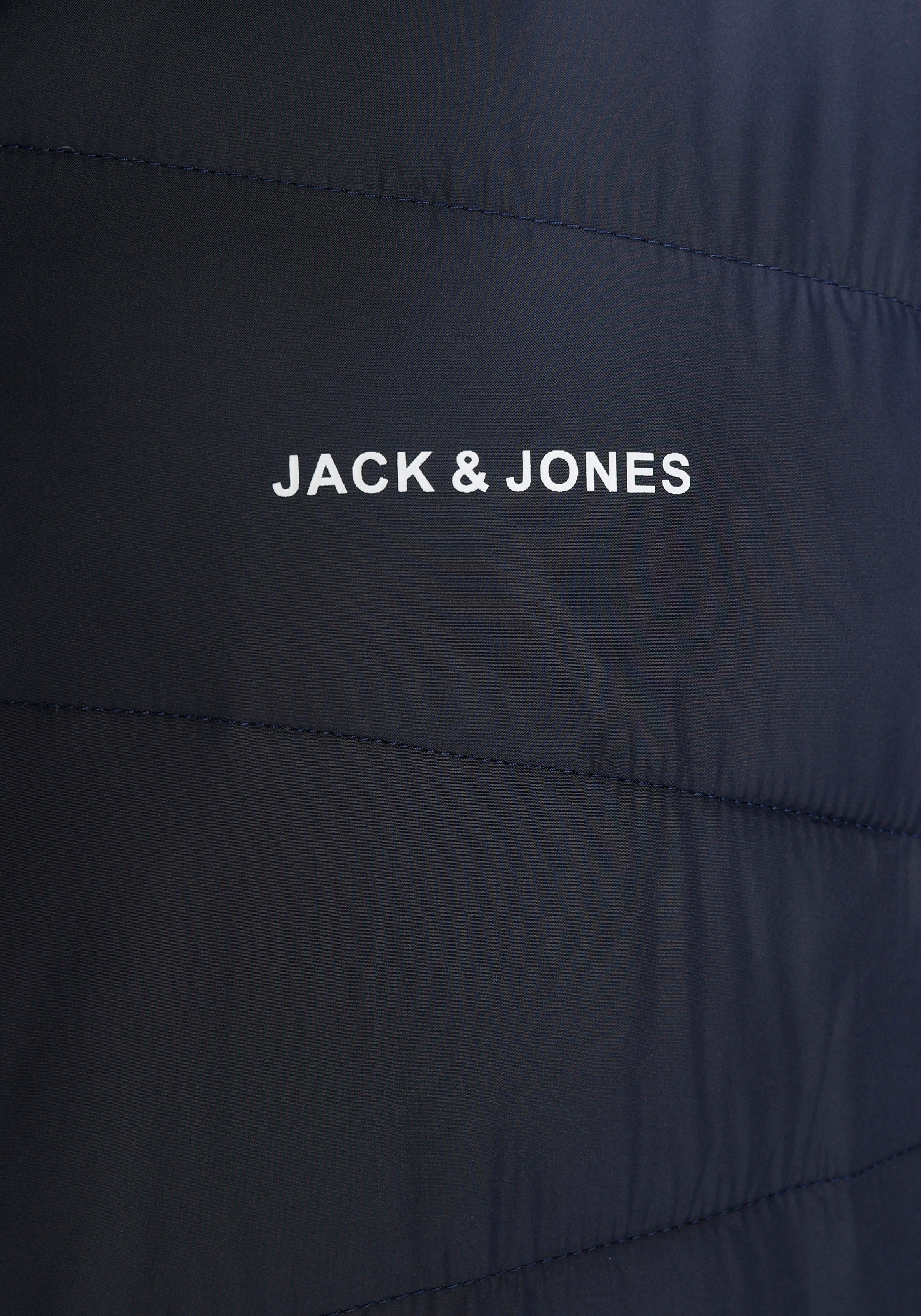 Jack & Jones Steppjacke »JJ JJGLOBUS LIGHT PUFFER«, mit Kapuze