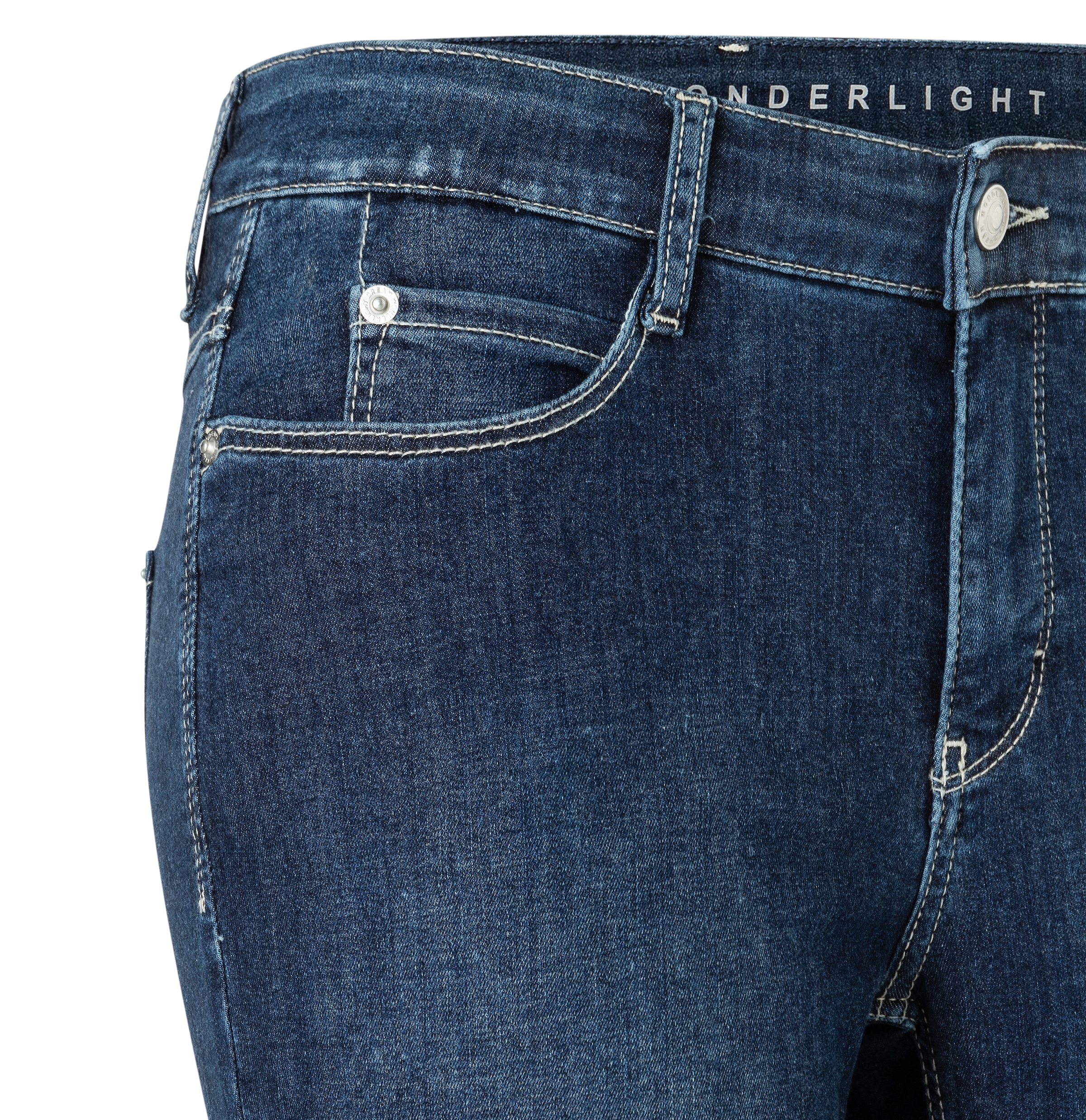 MAC Caprijeans »Dream-Sum« Bequemer Sitz mit krempelbarem Saum