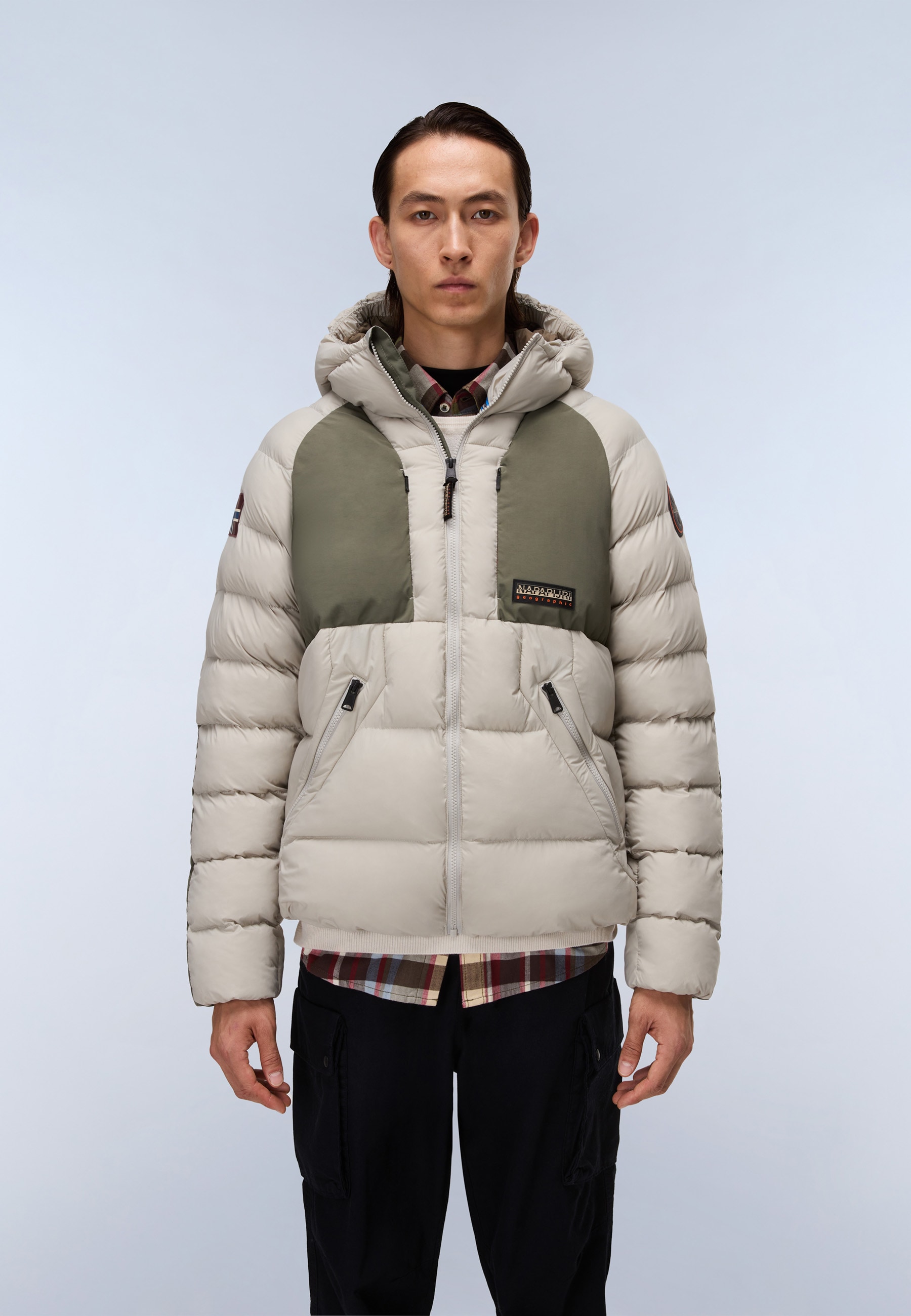 Image of Napapijri Steppjacke "A-MOESA PUF" mit Kapuze mit Kapuze, wasserabweisend, windabweisend