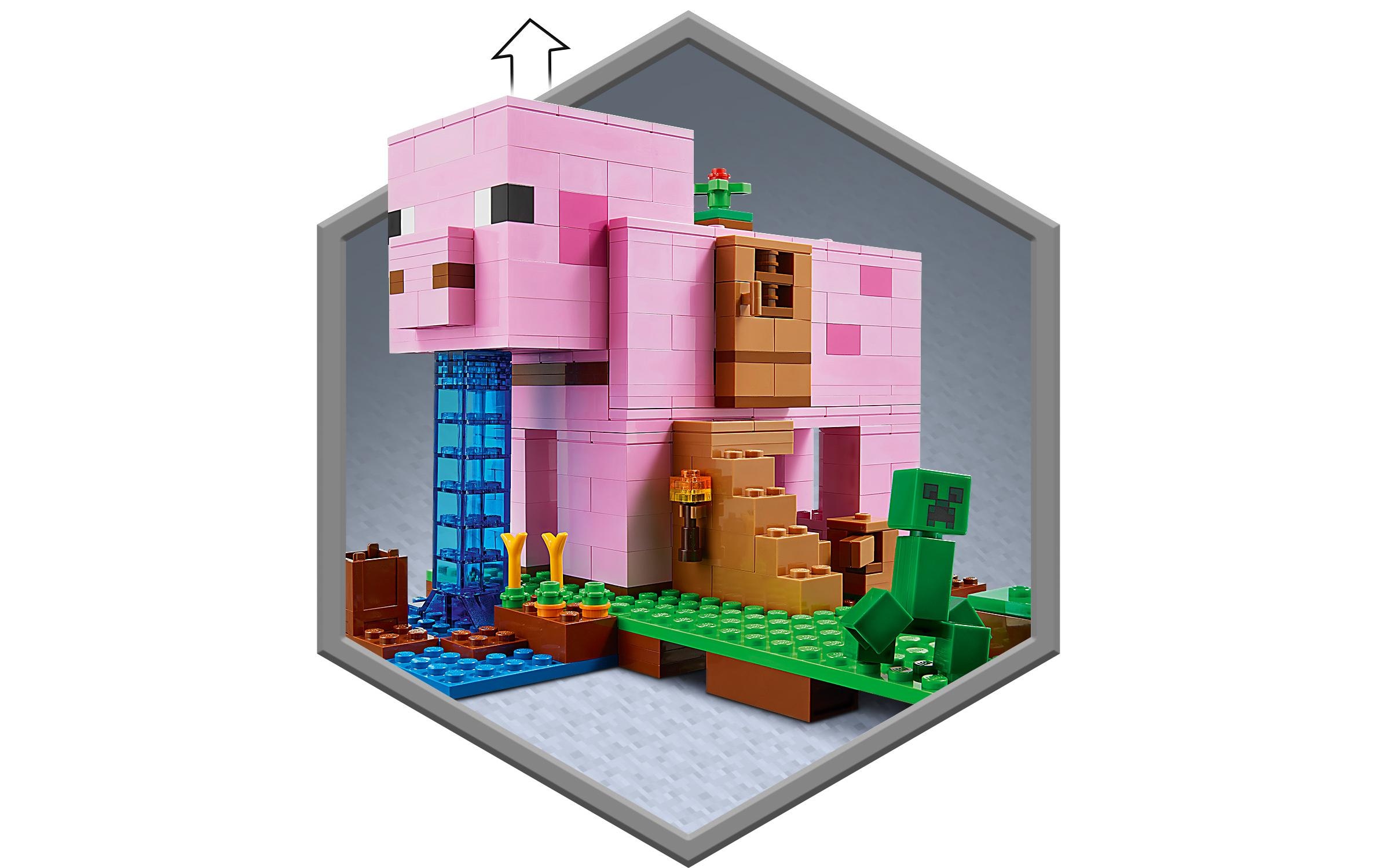 LEGO® Konstruktionsspielsteine »Das Schweinehaus«
