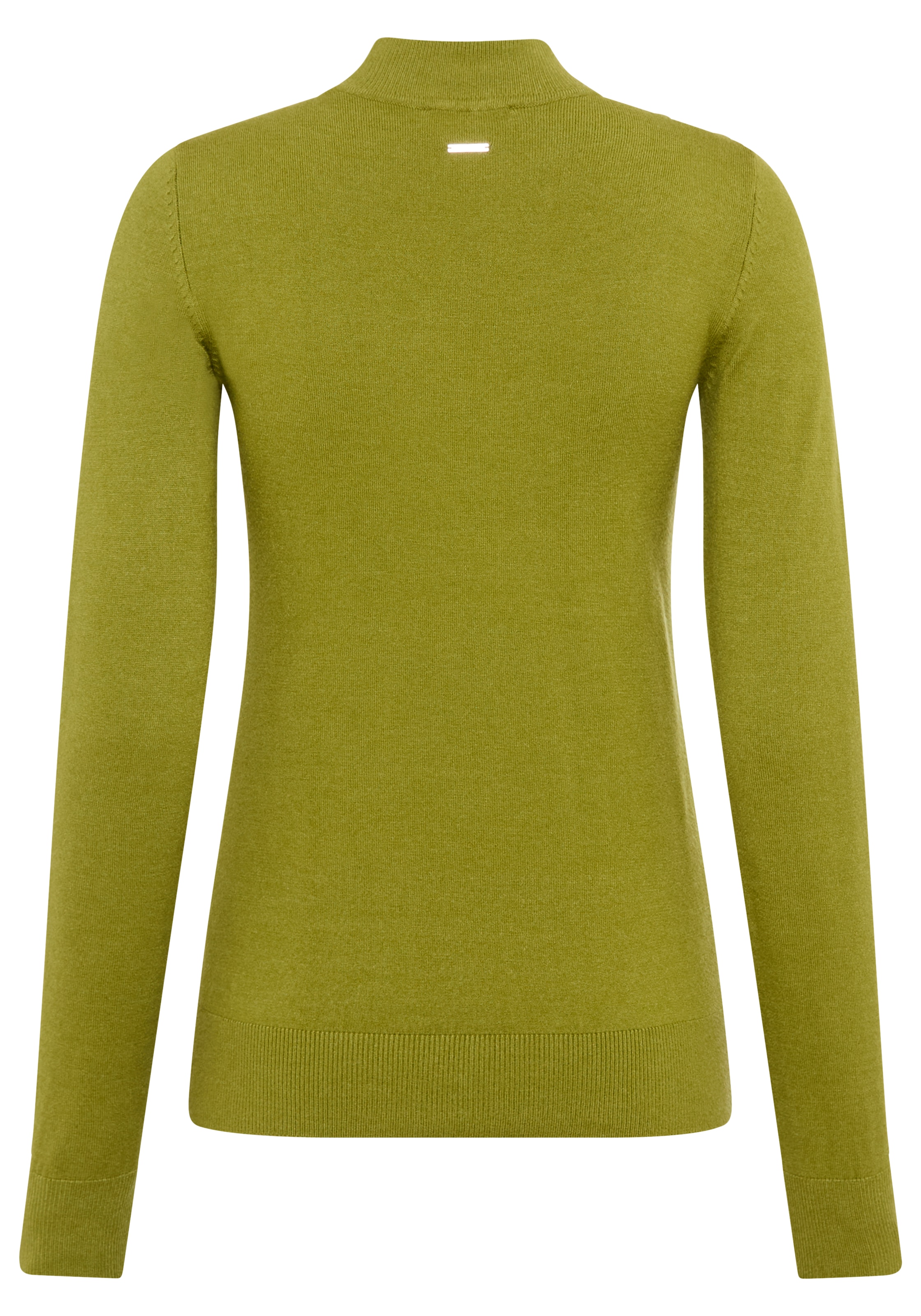 HECHTER PARIS Stehkragenpullover, mit edler Knopfleiste auf der Schulter - NEUE KOLLEKTION