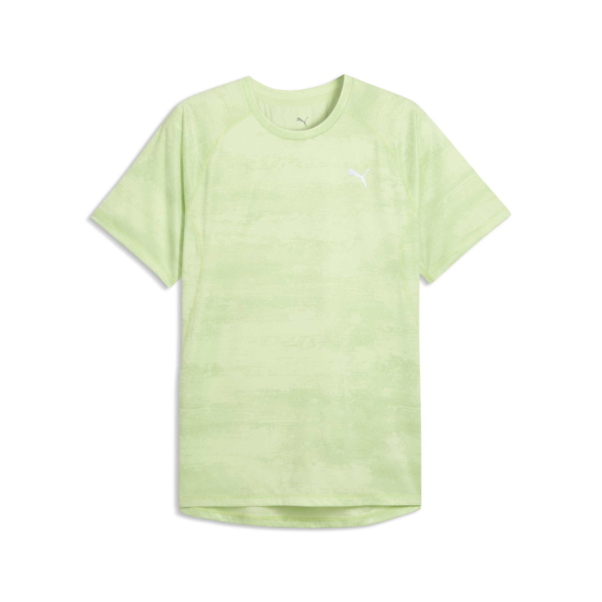 PUMA Laufshirt »M RUN VELOCITY AOP TEE« Slim Fit Passform, atmungsaktive dryCELL-Technologie, Kurzarm-Design