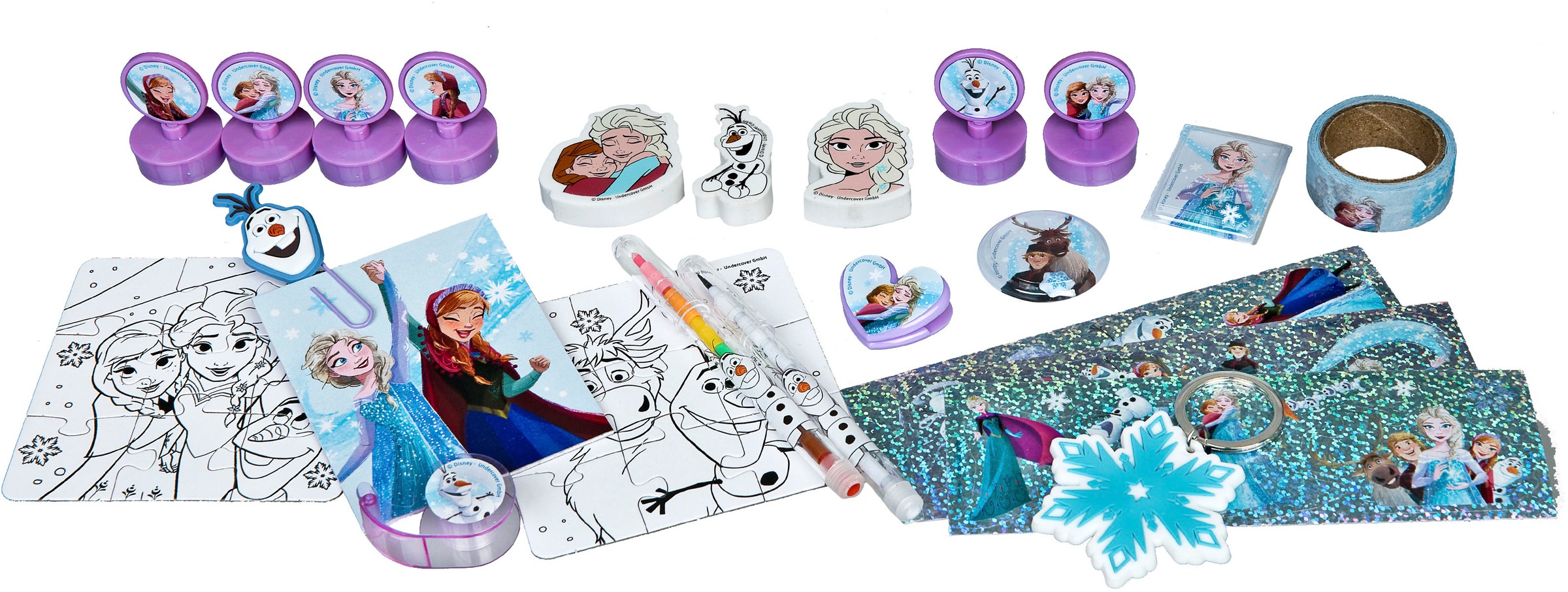 UNDERCOVER Spielzeug-Adventskalender »Frozen«, ab 4 Jahren