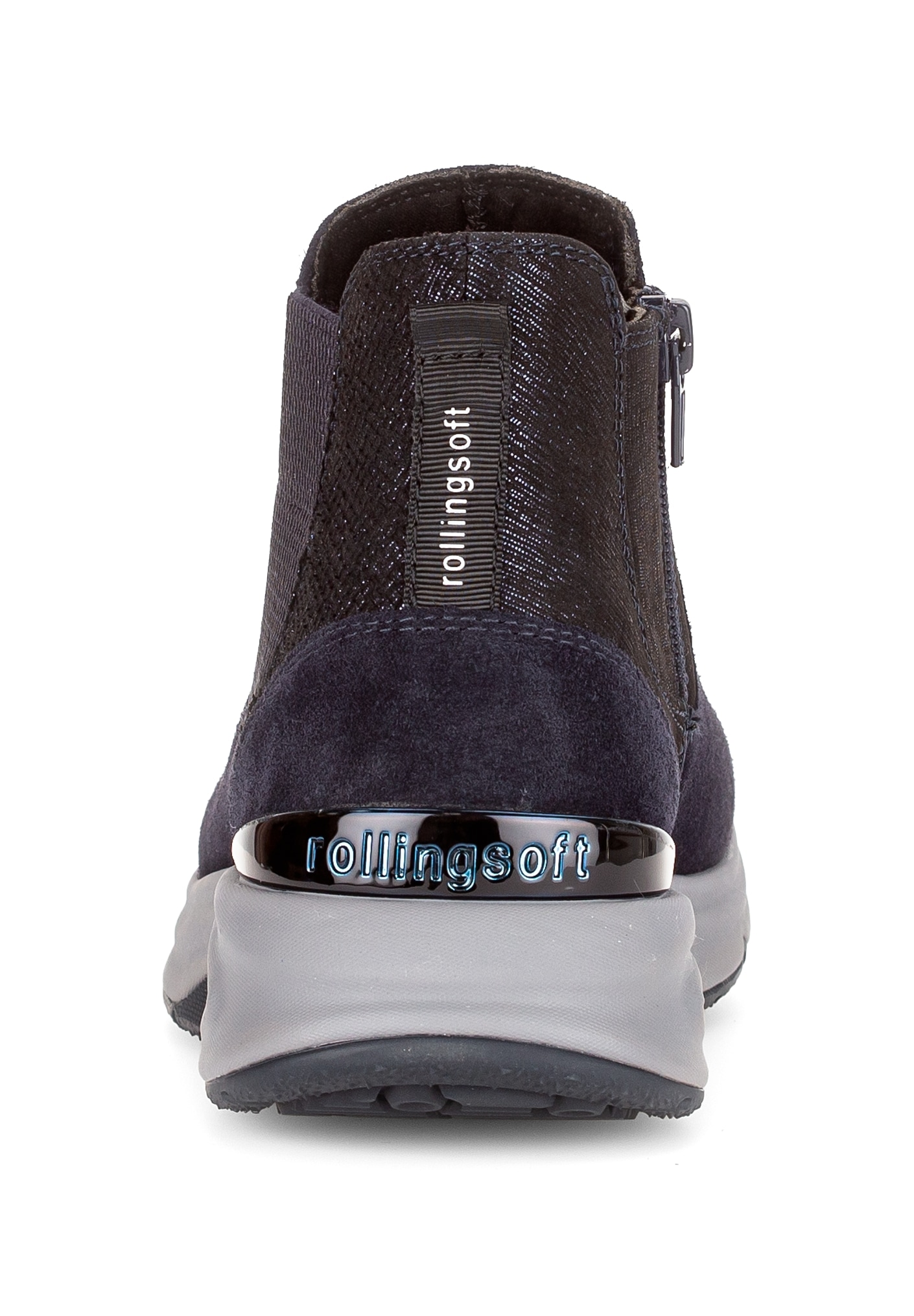 rollingsoft Chelseaboots  Plateau, High Top-Sneaker, Schnürschuh mit Grip-Profil