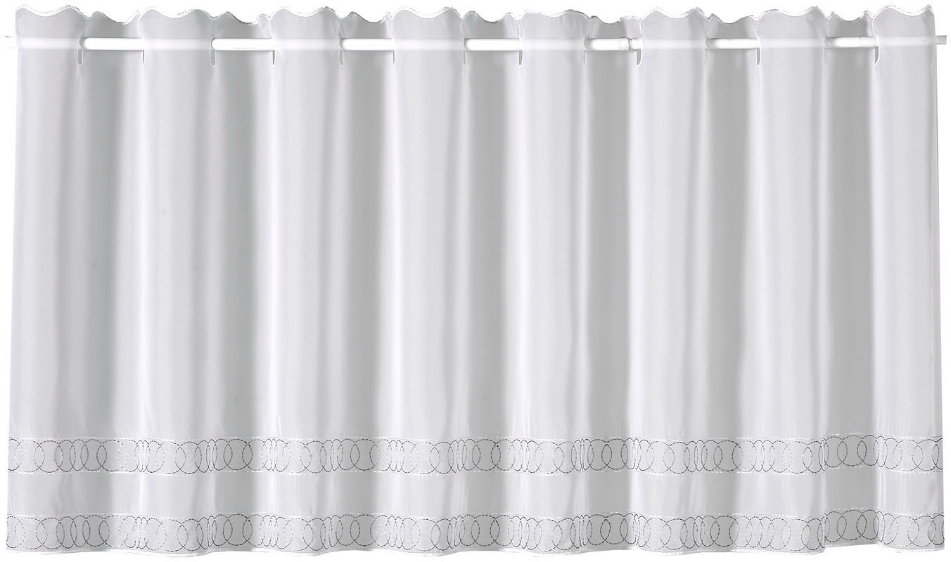 Image of Gerster Scheibengardine »Gino«, (1 St.), HxB: 45x150, mit feinem Stickdesign bei Ackermann Versand Schweiz