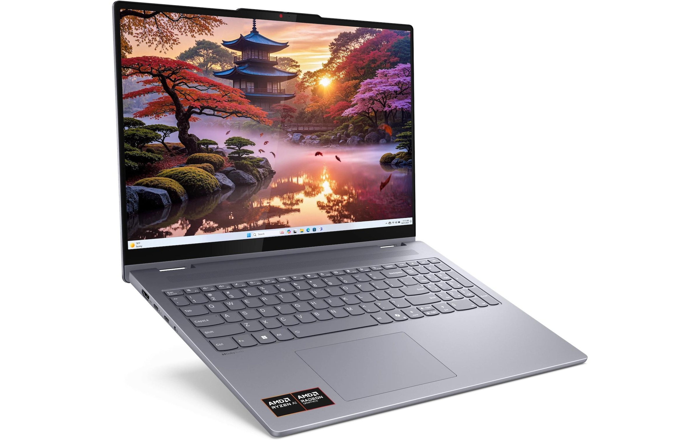 Lenovo Ordinateur portable »IdeaPad 5 2-in-1 16AKP10 AMD« 40,64 cm / 16 ″ AMD Ryzen™ AI 7 512 GB SSD