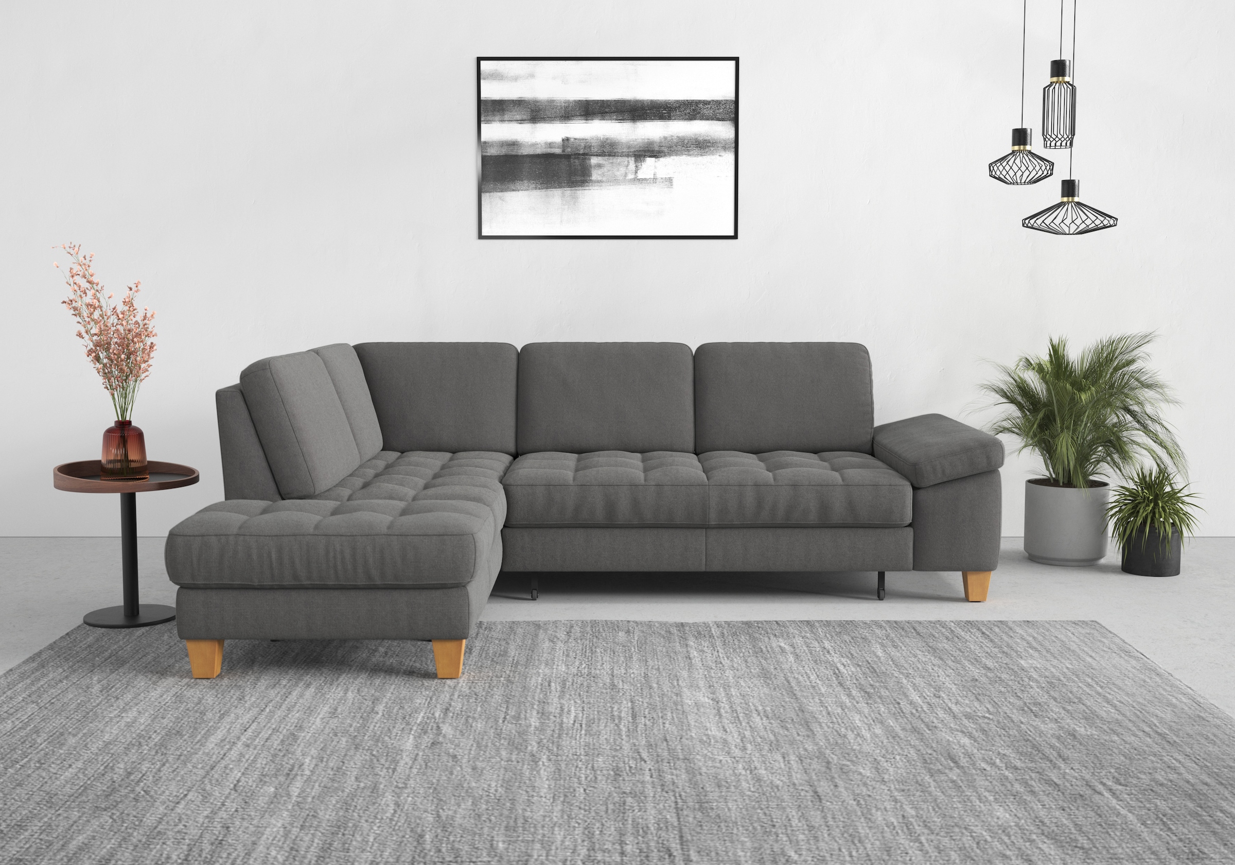 Image of sit&more Ecksofa "Westham L-Form" mit Ottomane, mit oder ohne Bettfunktion, Bettkasten, Verstellung