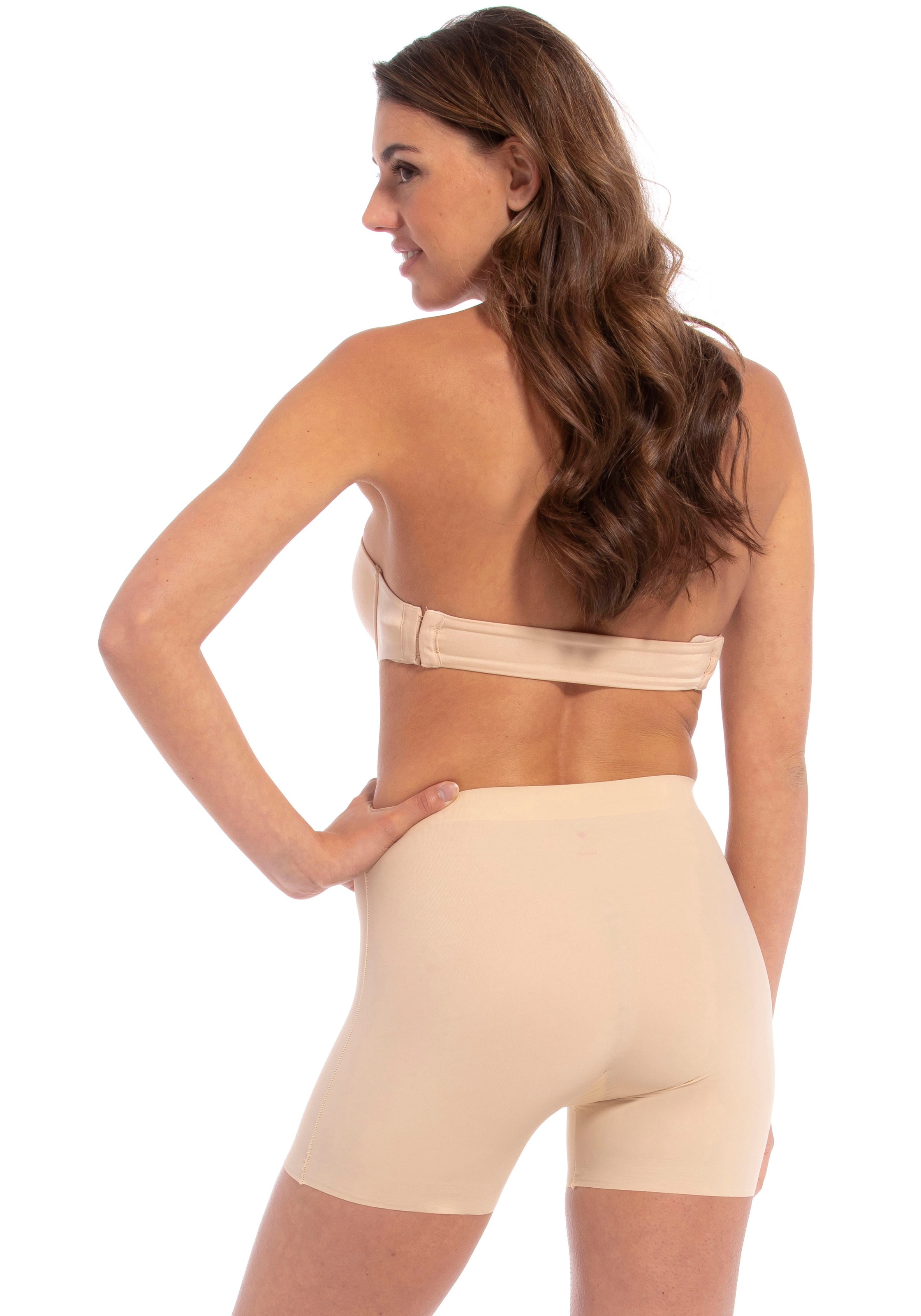 MAGIC Bodyfashion Shapinghose »Maxi Short« feste Formung des unteren Bauches, der Hüften und der Oberschenkel