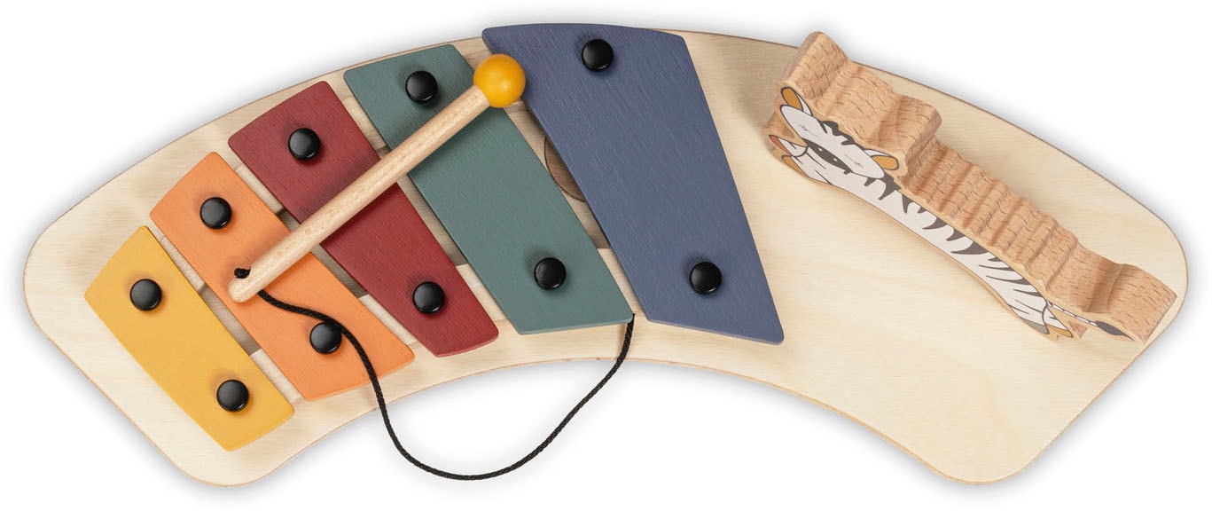 Hauck Jouet instrument de musique »Play Music Zebra für Hauck Spielbrett Play Tray« FSC® - schützt Wald