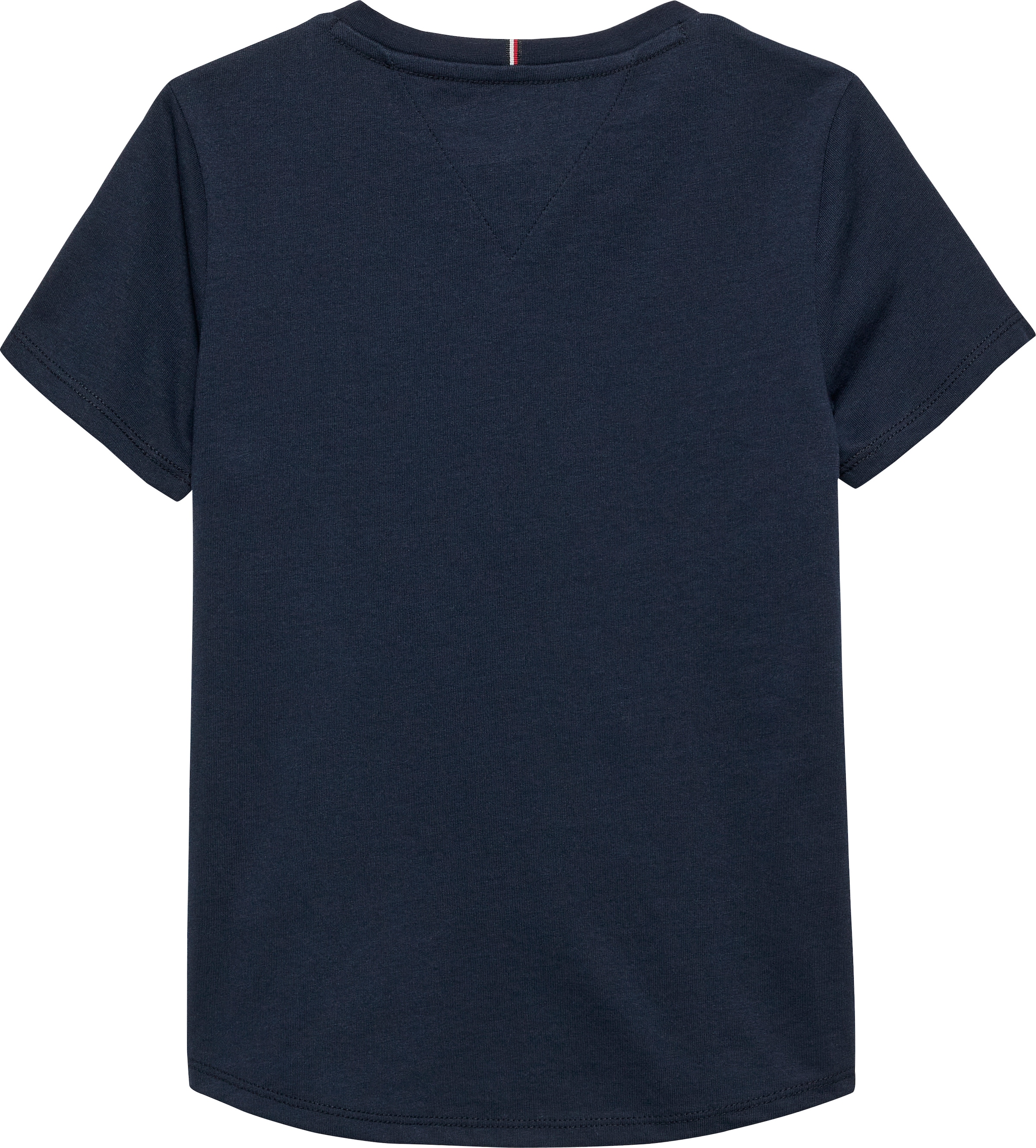 Tommy Hilfiger T-Shirt »TOMMY GRAPHIC FLOCK TEE S/S«, Kinder bis 16 Jahre, Druck