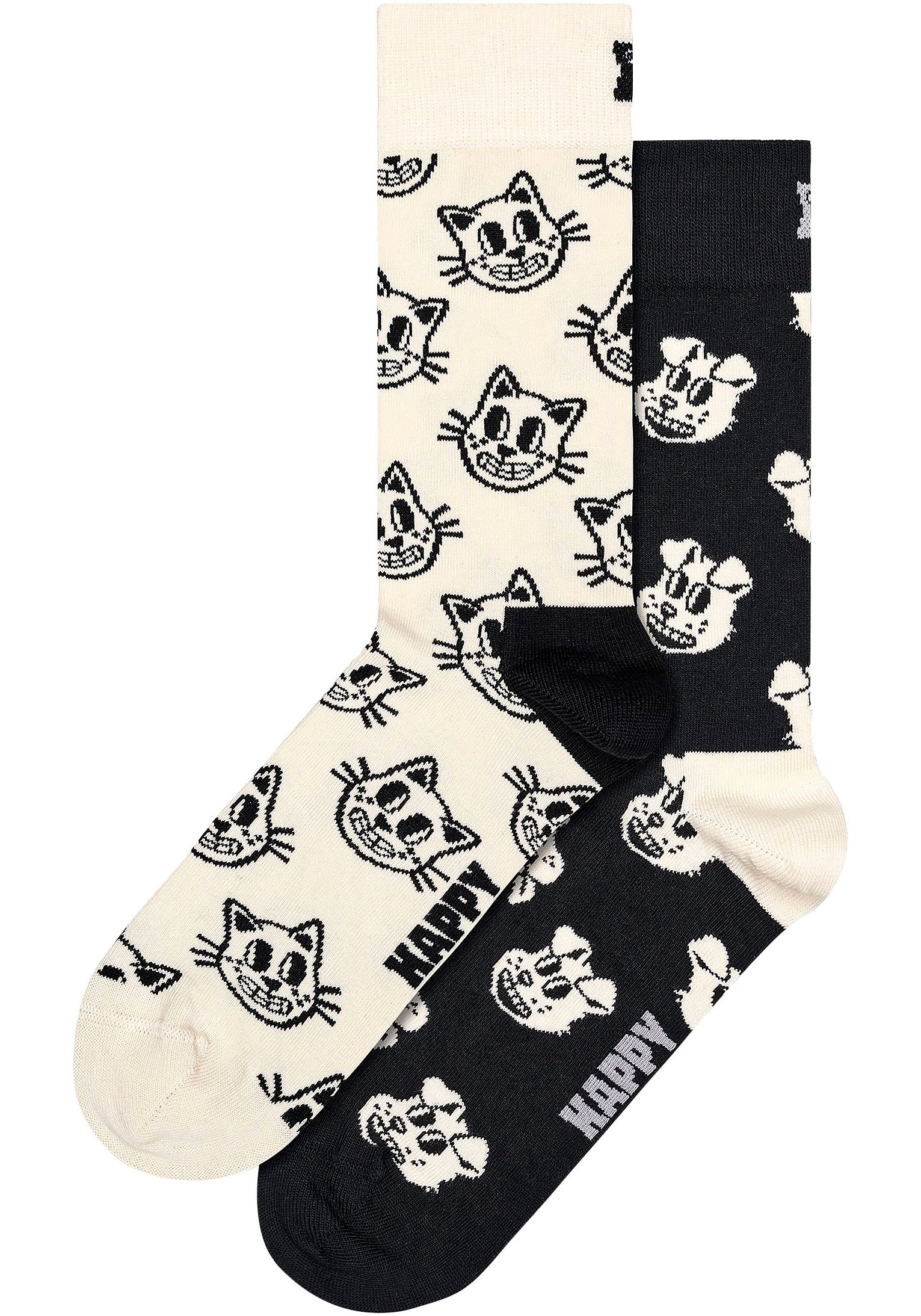 Happy Socks Socken, (2er Pack), mit verspielten Mustern