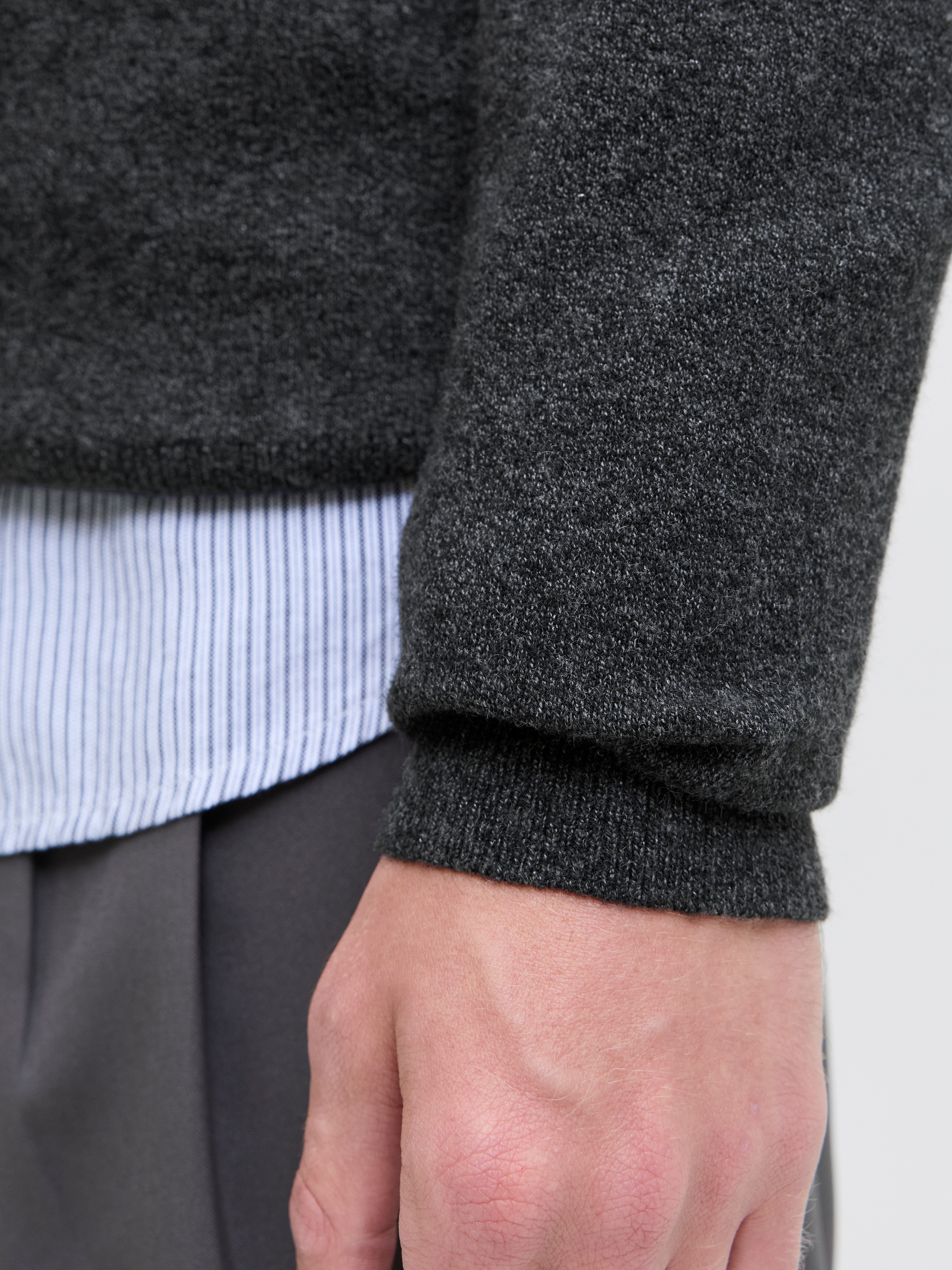 Jack & Jones Pull en tricot »JJEPERFECT WOOL KNIT CREW NECK SN«