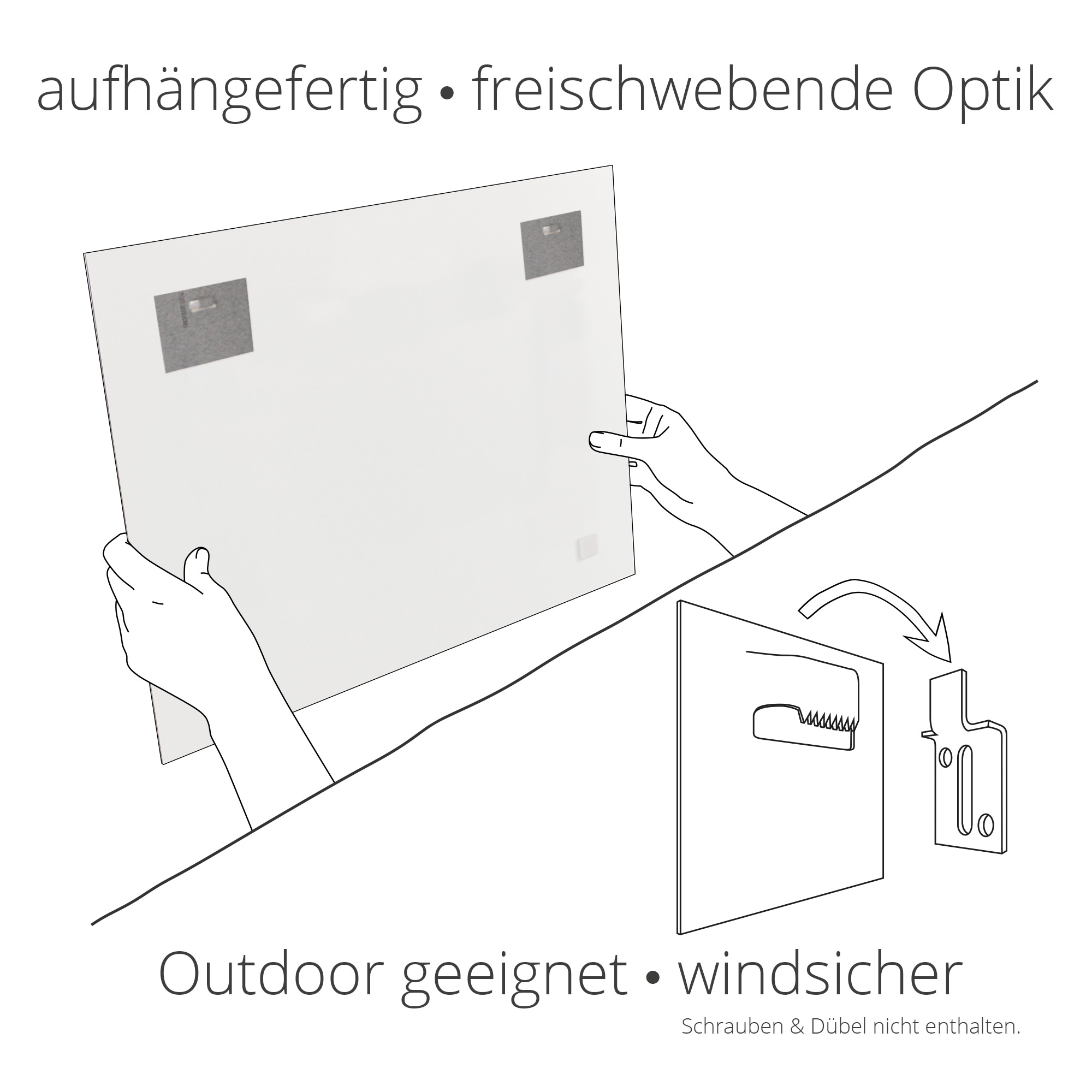 Artland Wandbild »Catching Up VI« Vogelbilder 1 Stk. tlg. als Alubild, Leinwandbild, Poster, Wandaufkleber in verschied. Grössen