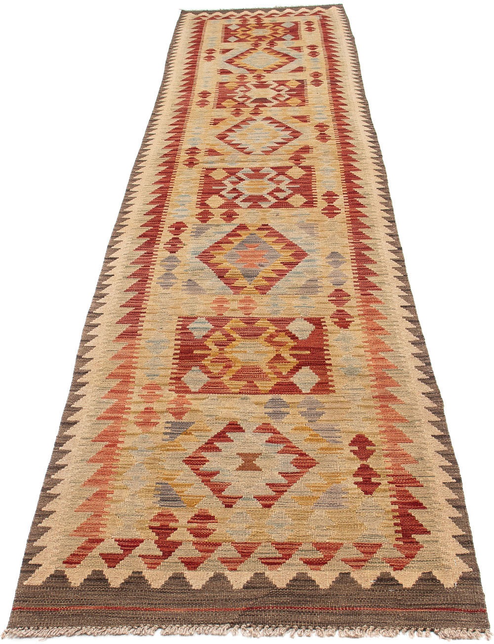 Image of morgenland Läufer »Kelim Maimene Nomadisch 296 x 74 cm«, rechteckig, 0,5 mm Höhe, Wendeteppich bei Ackermann Versand Schweiz