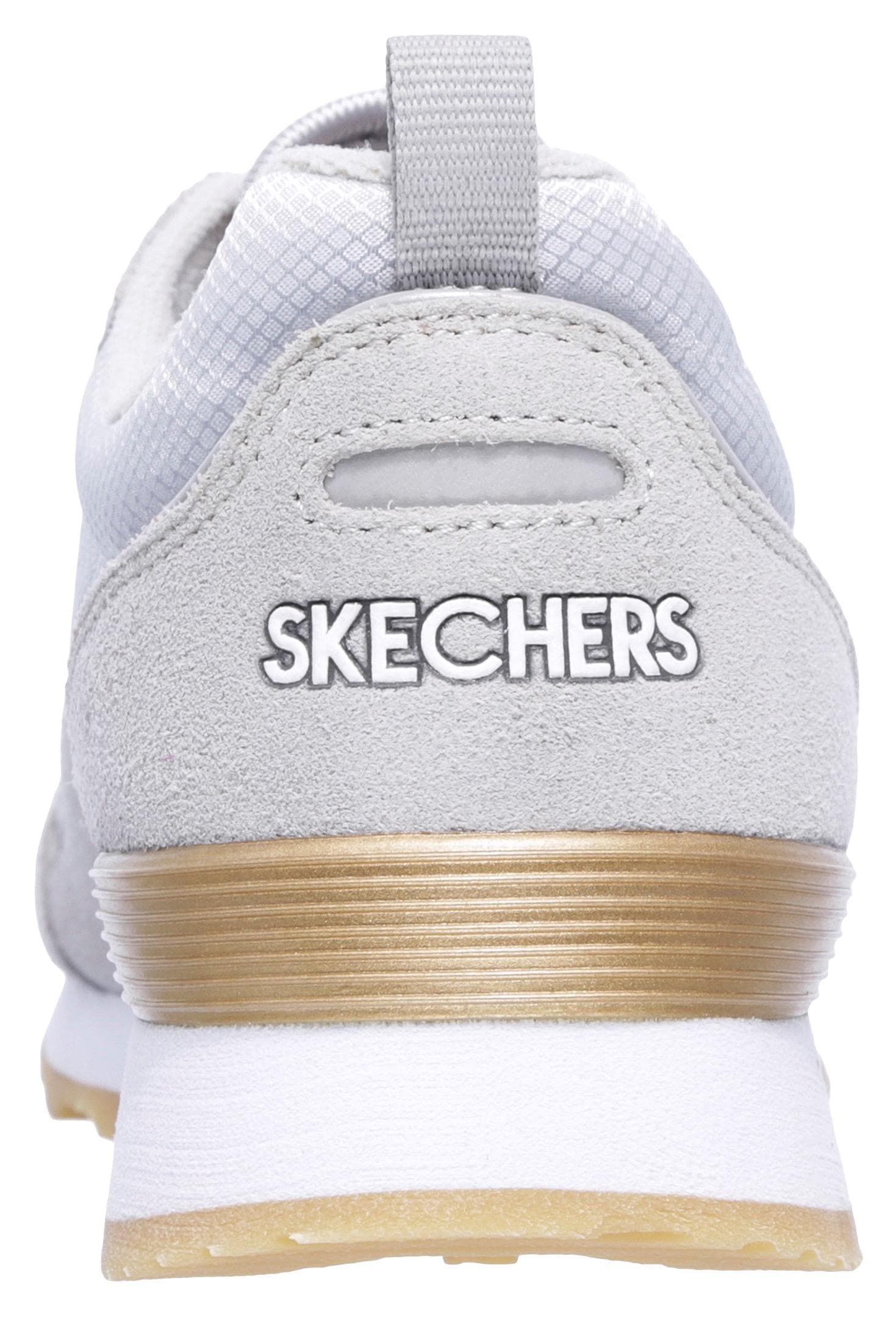 Skechers Sneaker »OG 85 - GOLDN GURL«, Schnürschuh, Original-Retro-Jogginschuh mit Air-Cooled Memory Foam®