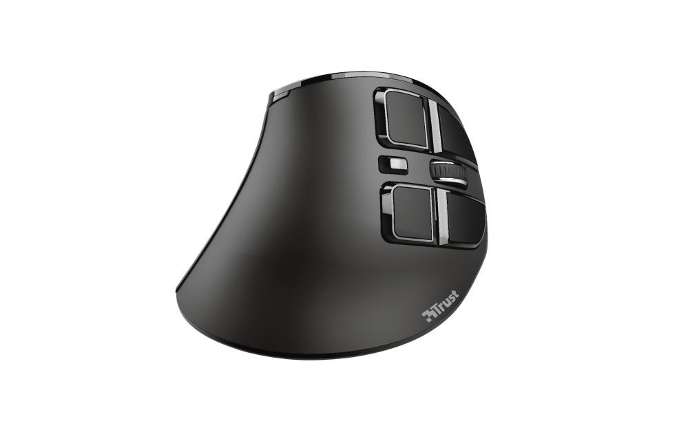 Trust ergonomische Maus »Voxx Rechar«, Bluetooth-USB, Rechtshänder