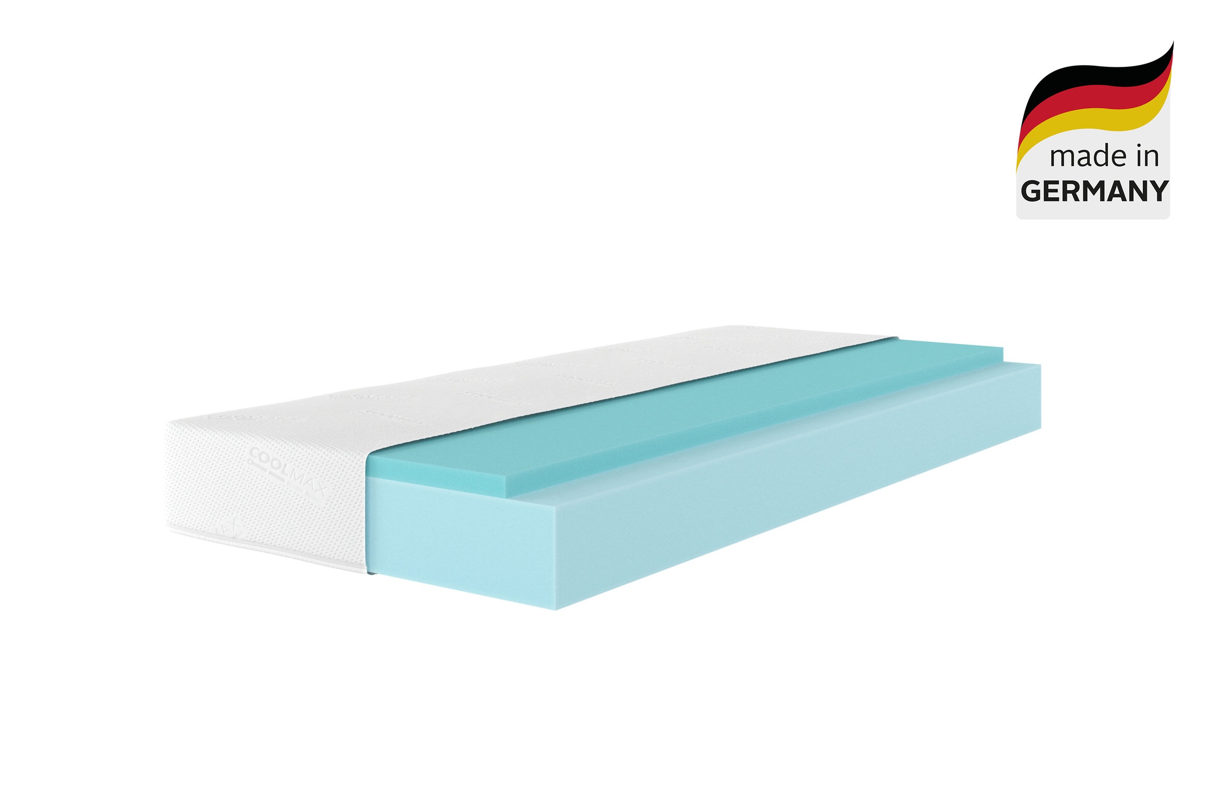 OTTO home Gelschaummatratze "Kniven, Matratze 90x200 cm, 140x200 cm & weitere Größen" 17 cm hoch 1 Stk. tlg. Matratze H2-H4, ergonomisch, allergiker geeignet (Hausstauballergiker)