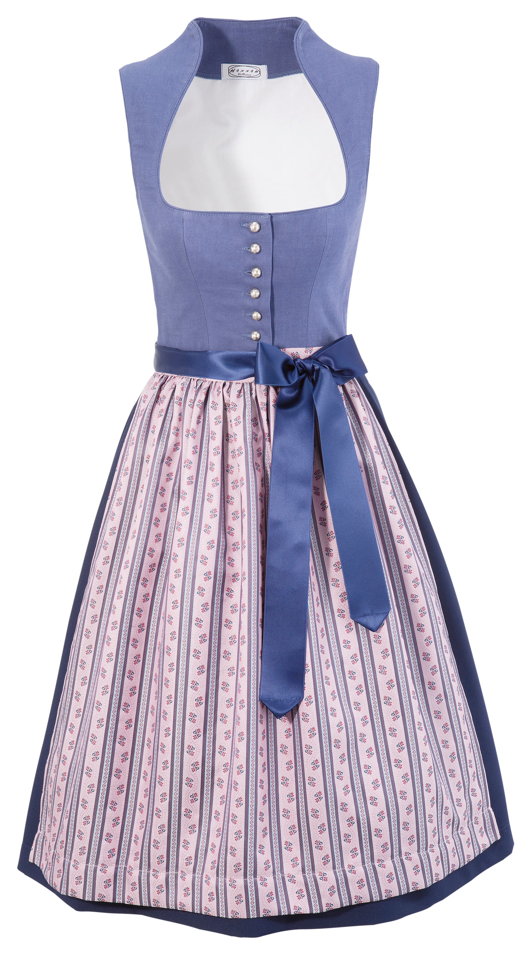 Dirndl midi mit Kelchkragen