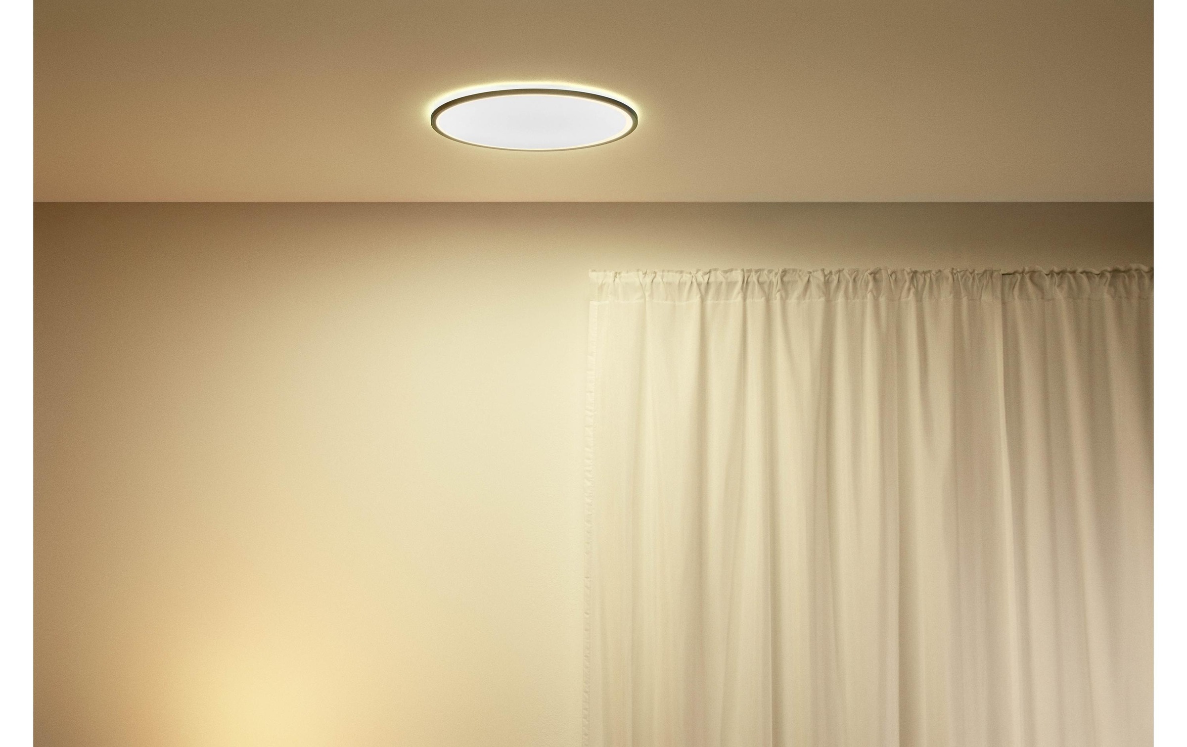WiZ LED Deckenleuchte »Superslim Tunable White 2450 lm Schwarz«