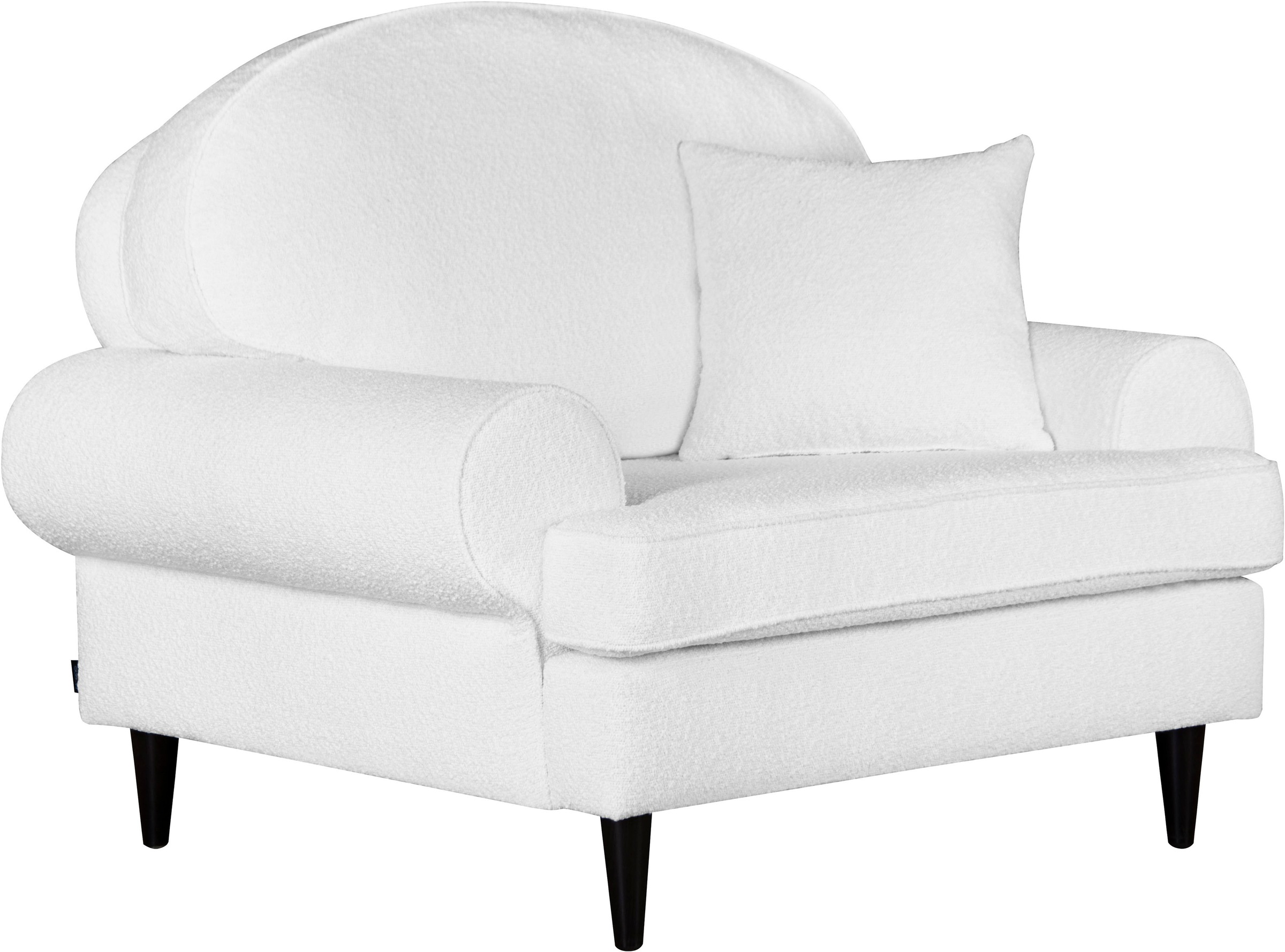 Home affaire Sessel »Vitreux«, auch in Bouclé-Bezug, B/T/H: 117/100/95 cm