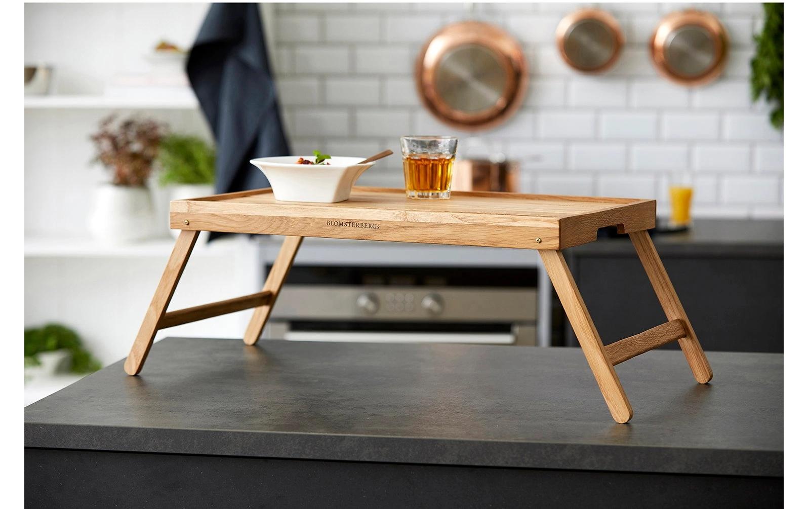   Plateau »Serviertablett 64 x 31.5 x 23.5 cm, Eiche«