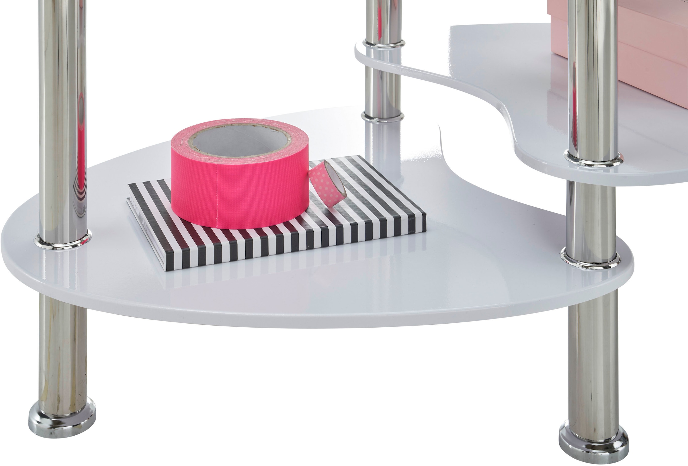 HBZ Couchtisch »Panty, TOPSELLER!«, (Couchtisch), Glas Oval, Tisch wahlweise in 2 Ausführungen