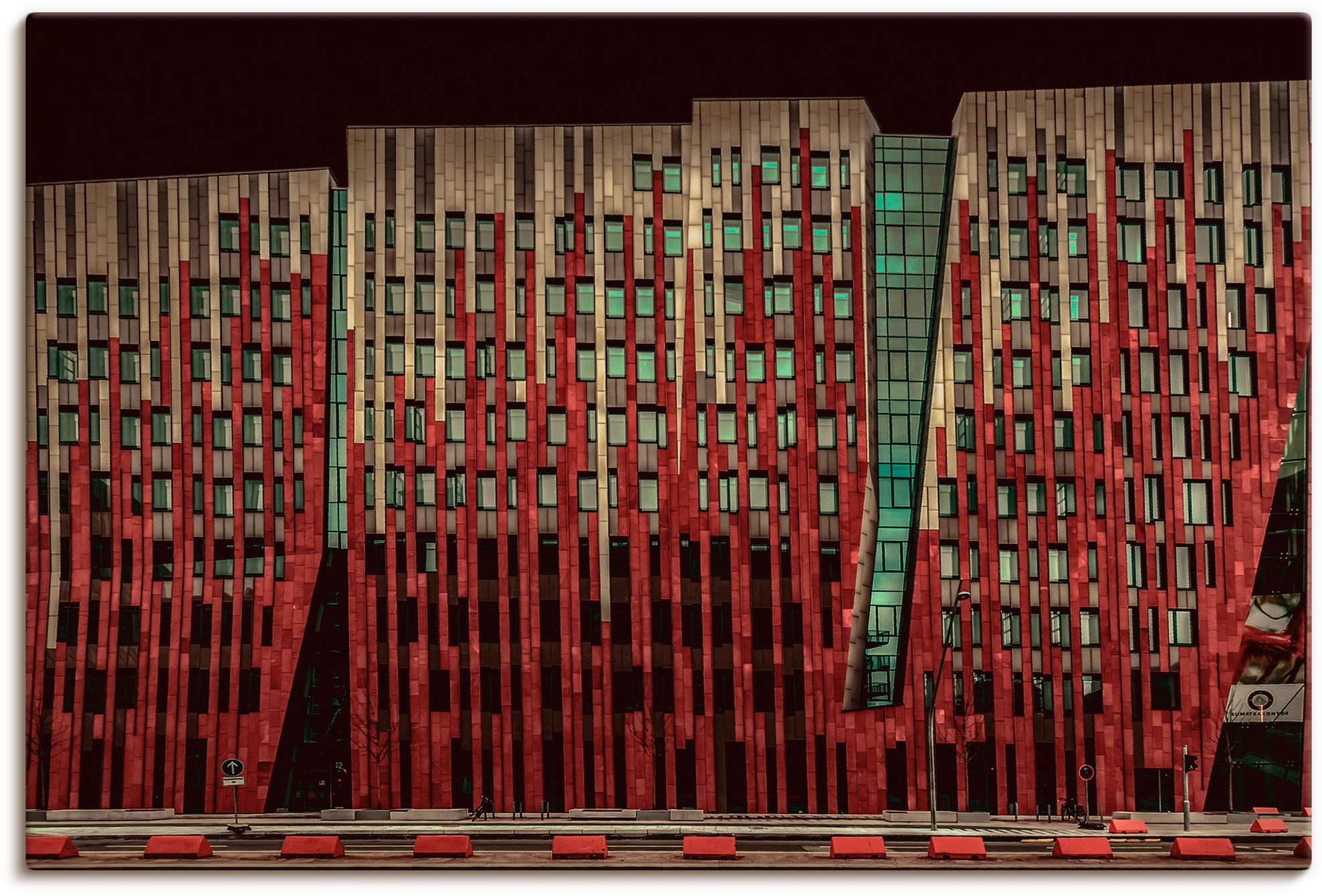 Image of Artland Wandbild »Schnitte«, Gebäude, (1 St.), in vielen Grössen & Produktarten - Alubild / Outdoorbild für den Aussenbereich, Leinwandbild, Poster, Wandaufkleber / Wandtattoo auch für Badezimmer geeignet bei Ackermann Versand Schweiz