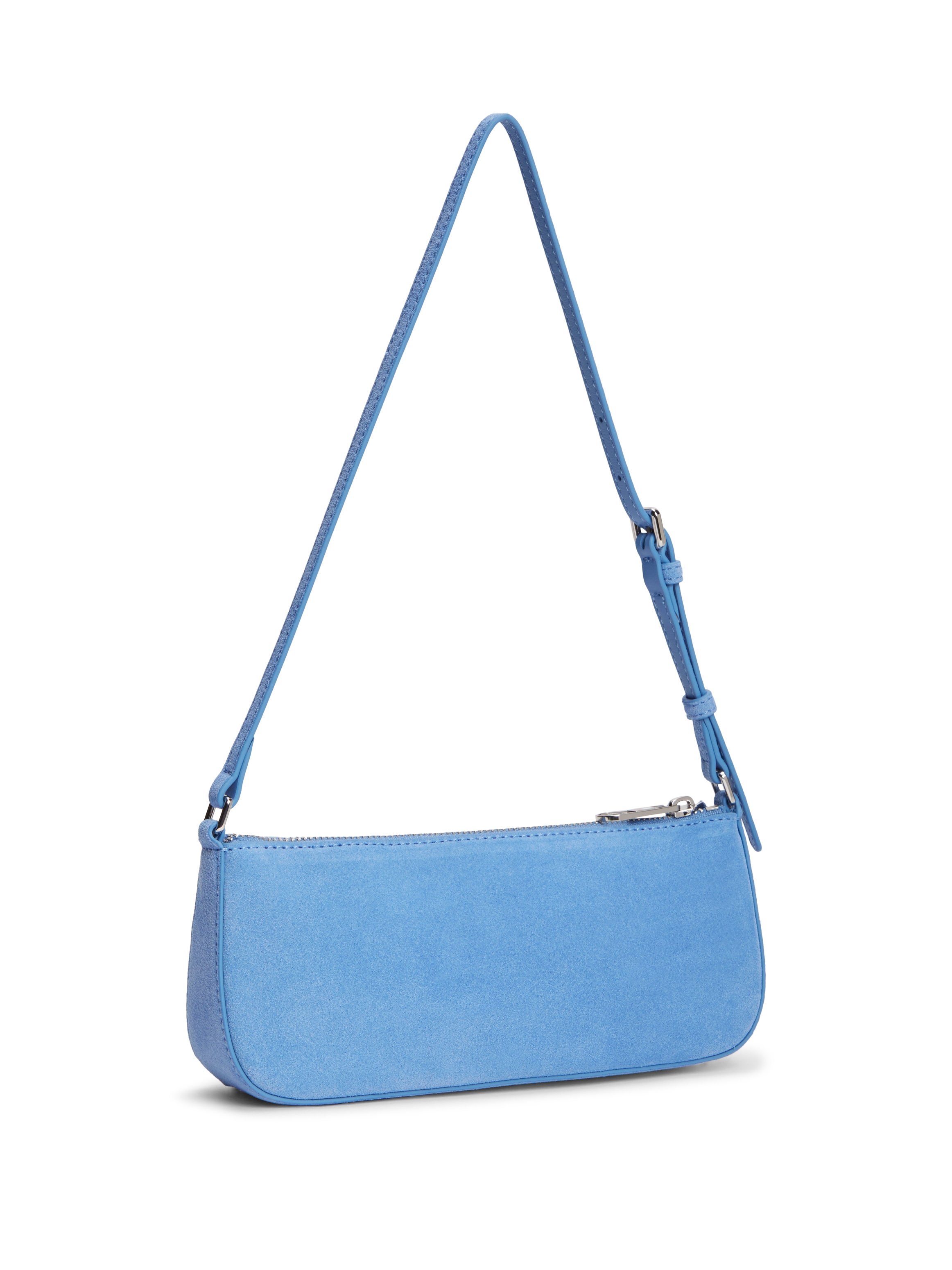Tommy Jeans Sac à bandoulière »TJW MUST SUEDE SHOULDER BAG« sac bandoulière femme, sac à main, mini sac avec logo TH