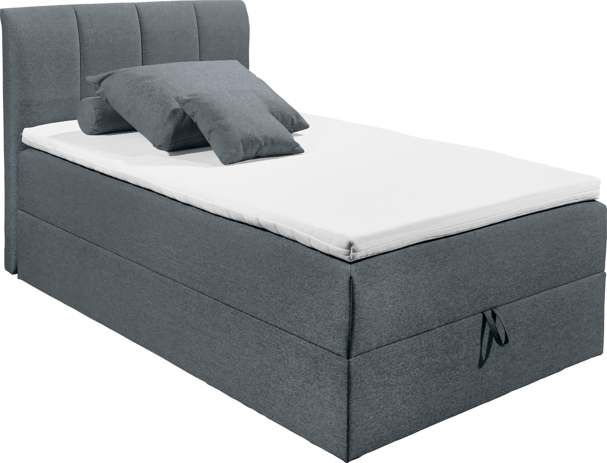 ED EXCITING DESIGN Boxbett »"Granada" inkl. Bettkasten und Topper«, erhältlich in den Grössen 120x200cm & 180x200cm