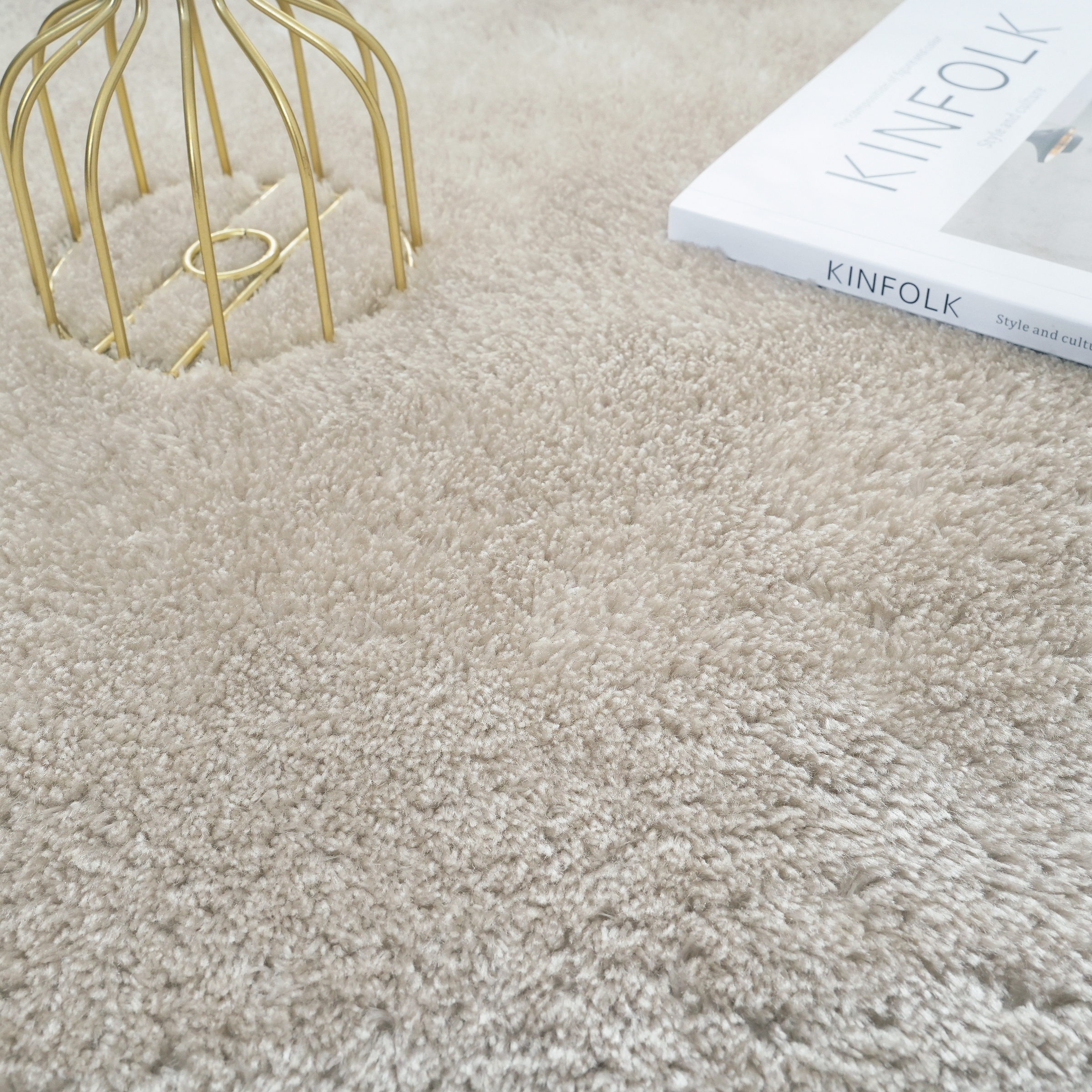 my home Teppich »Cali, weich, modern, waschbar« rechteckig 16 mm Höhe Uni-Farben, kuschelig, & weich, Wohnzimmer, Schlafzimmer, Esszimmer