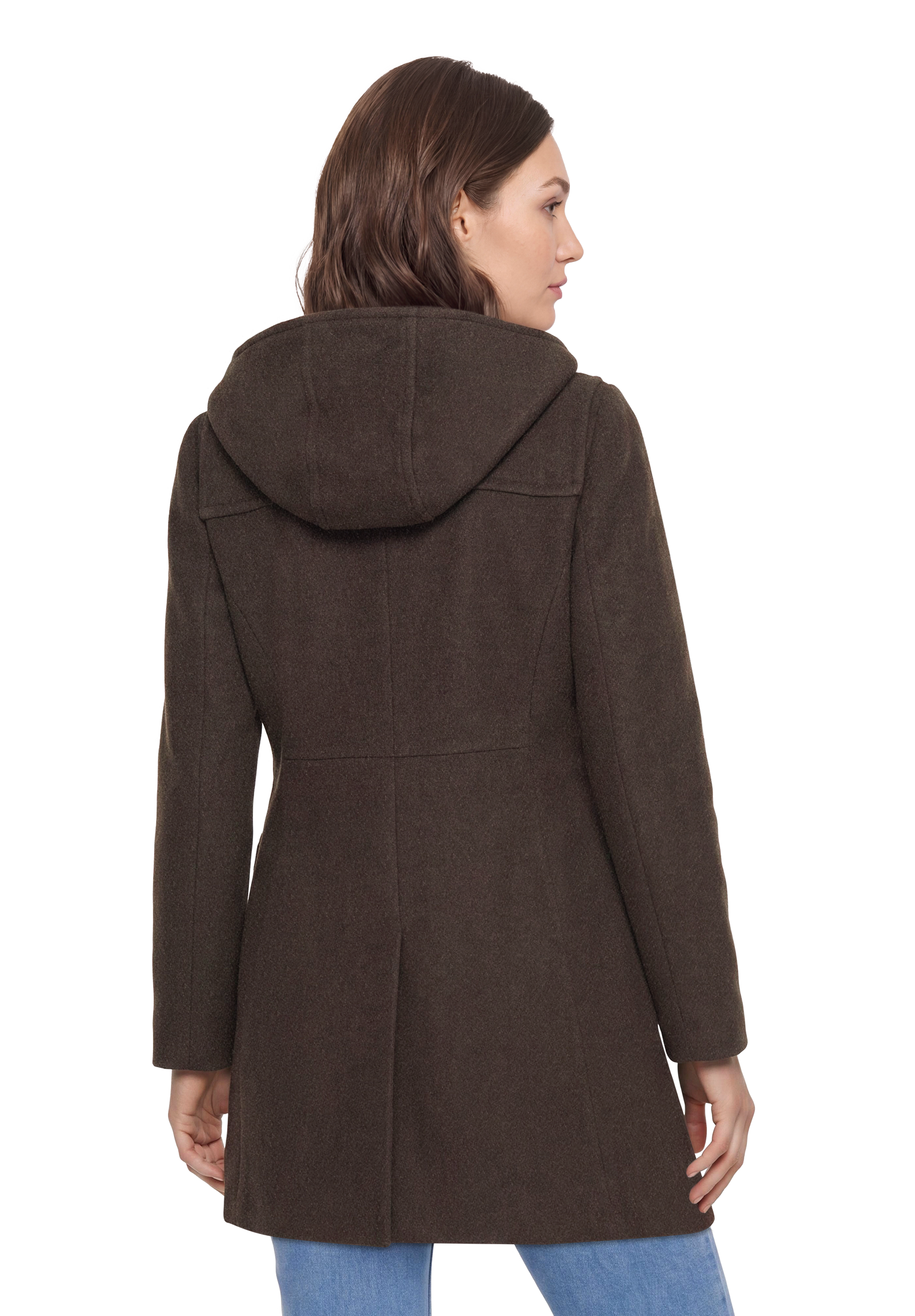 Gil Bret Dufflecoat duffle-coat avec capuche et doublure à carreaux