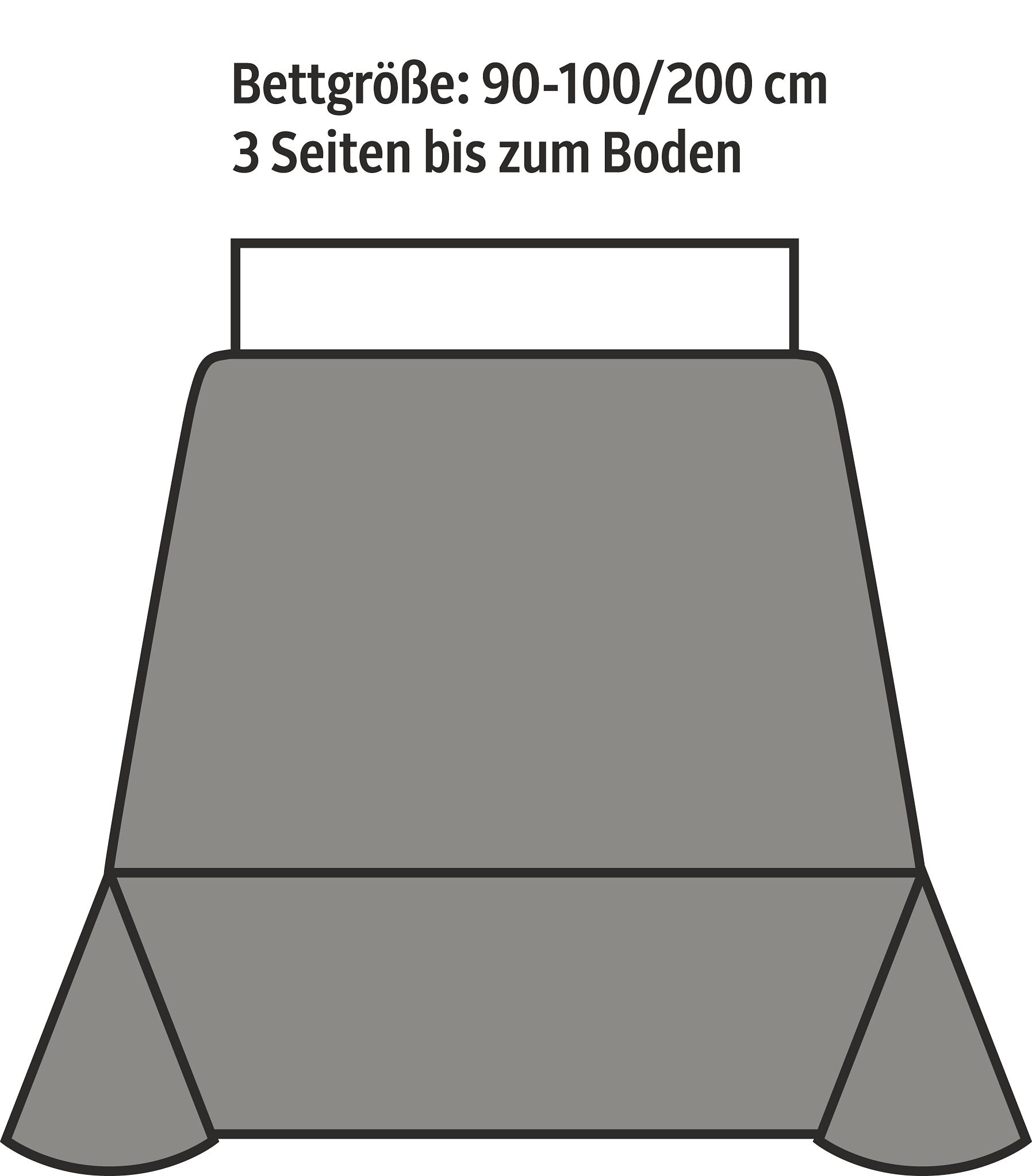 my home Tagesdecke »Yolanda gesteppte Tagesdecke, für Kinder und Erwachsene«, in Wendeoptik, Baumwollmischung, mit leichter Füllung, Sterne